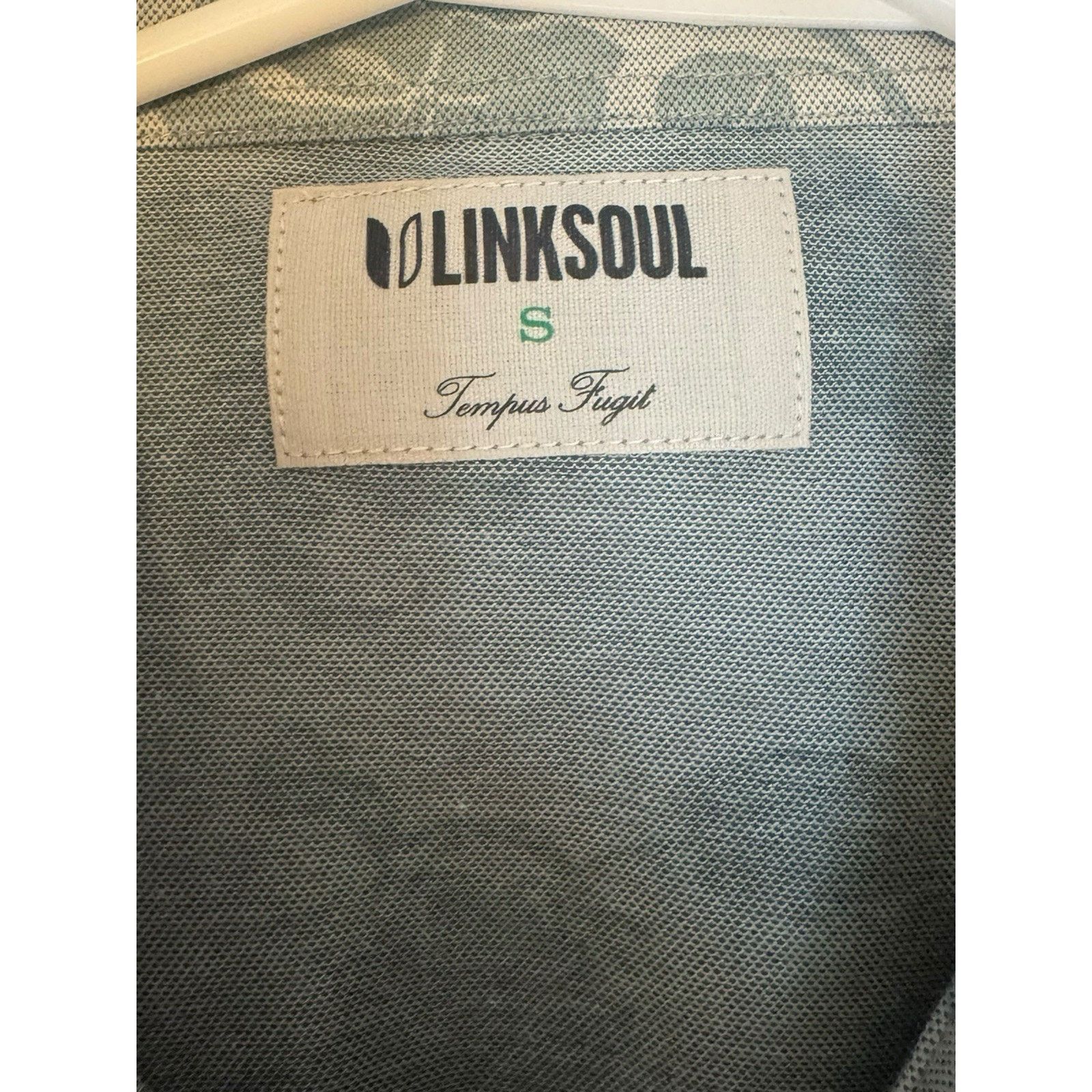 Other Linksoul NEW Golf Floral Print Polo Shirt Casual Gray Size US S / EU 44-46 / 1 - 7 Thumbnail