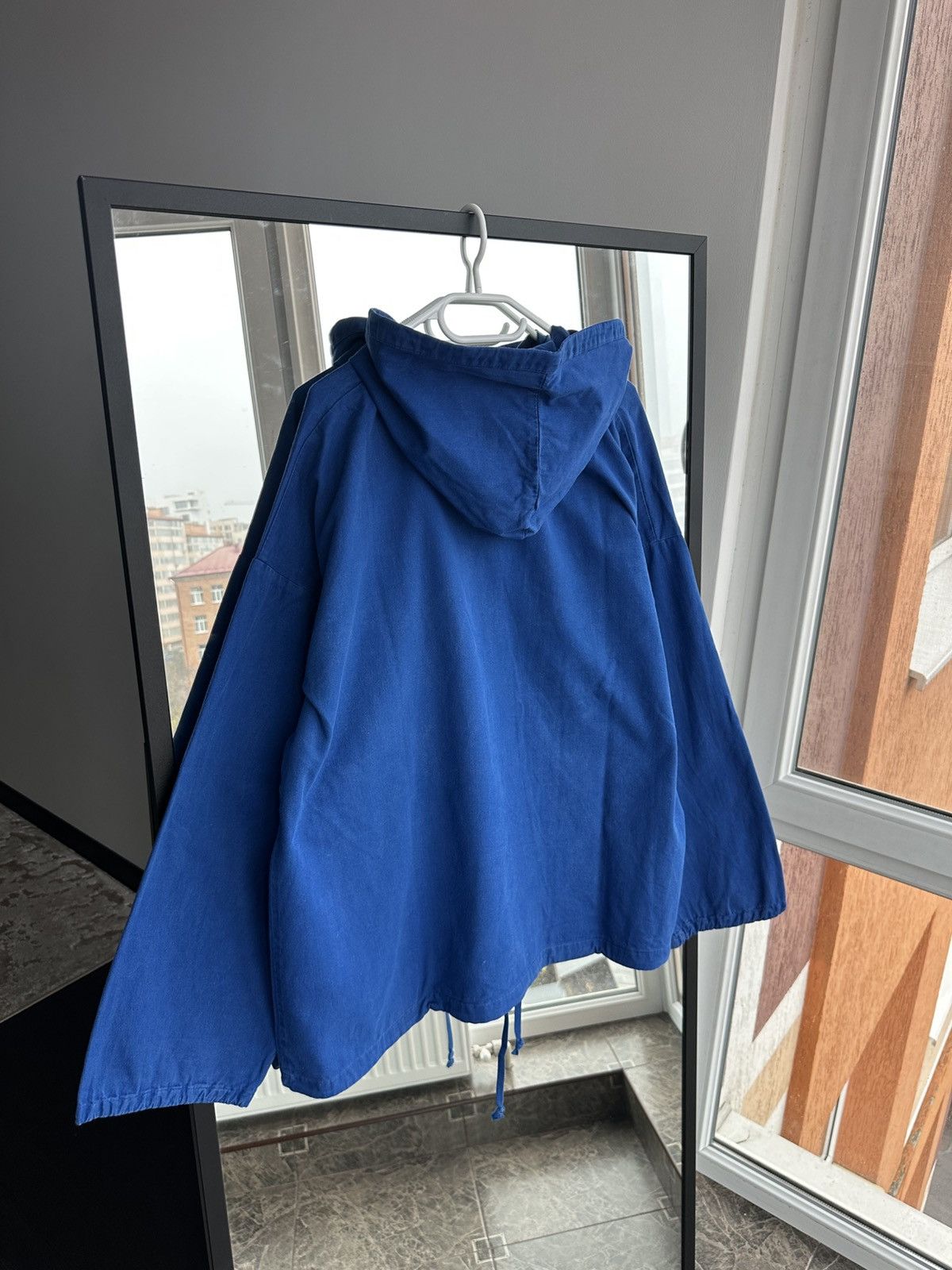 Japan Blue Kuso Japan Blue Smock Hoodie Vintage Oversized Workwear Size US XL / EU 56 / 4 - 8 Thumbnail
