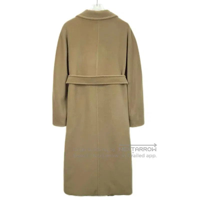 Max Mara MaxMara Brown Wool Long Coat . Size XXS / US 00 / IT 34 - 2 Thumbnail