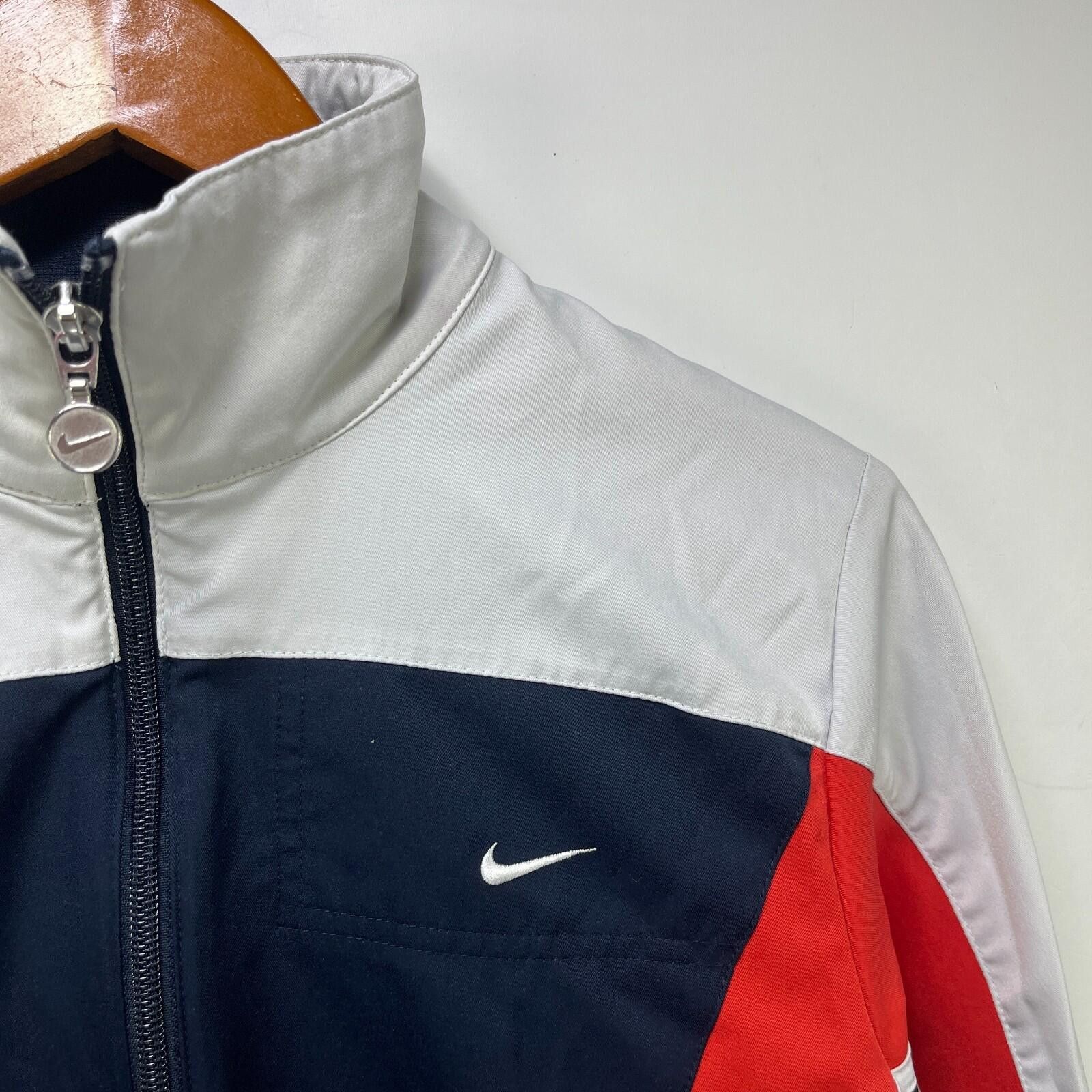 Nike Vintage Nike Y2K Track Jacket Women's Large Swoosh Size L / US 10 / IT 46 - 3 Thumbnail