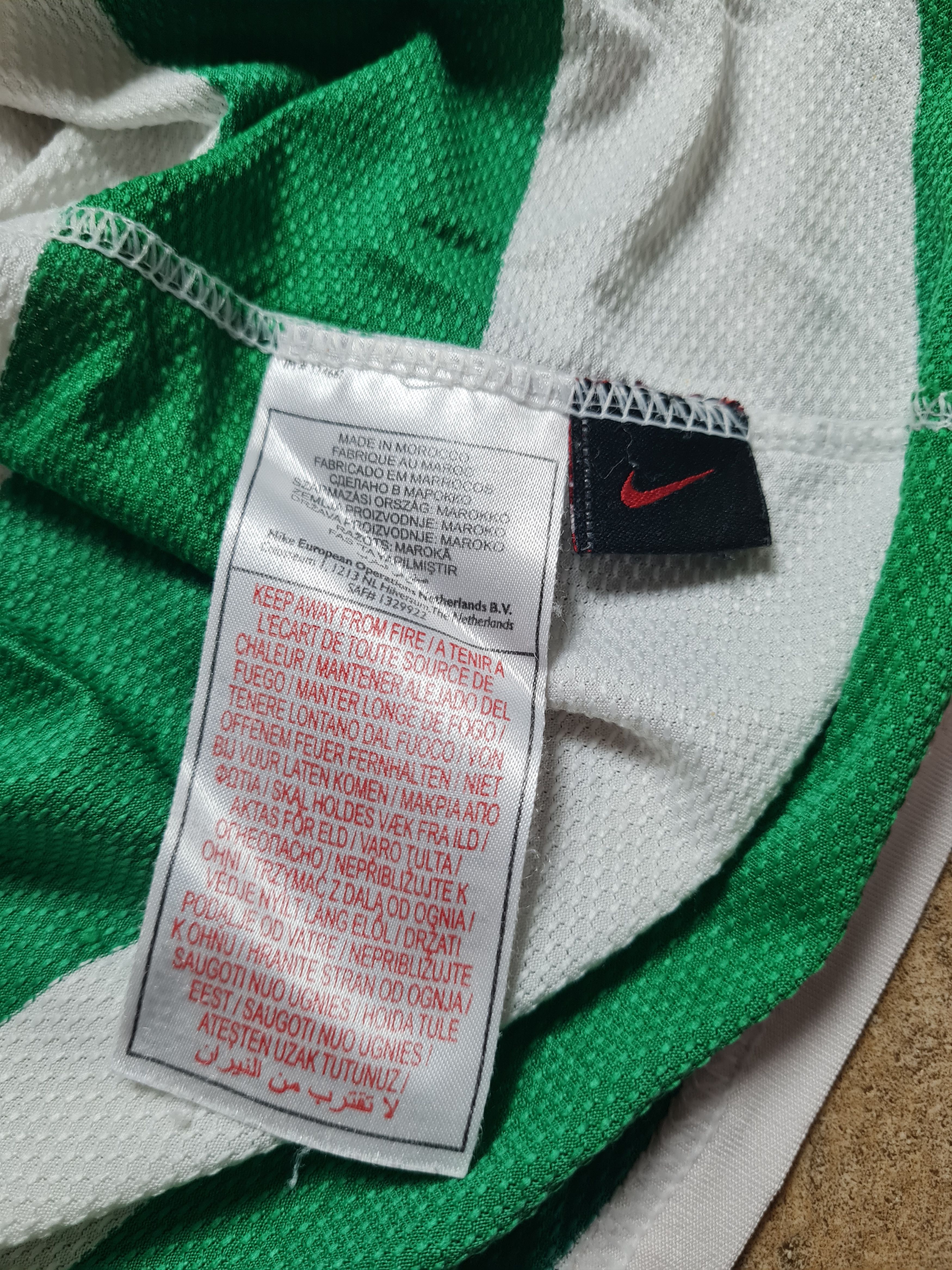 Nike CELTIC SCOTLAND 2007/2008 HOME FOOTBALL SHIRT JERSEY NIKE Size US L / EU 52-54 / 3 - 19 Thumbnail