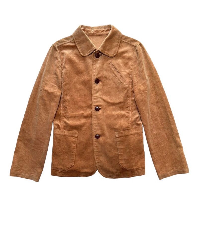 Sunao Kuwahara I.S Suede Jacket Size XS / US 0-2 / IT 36-38 - 1 Thumbnail