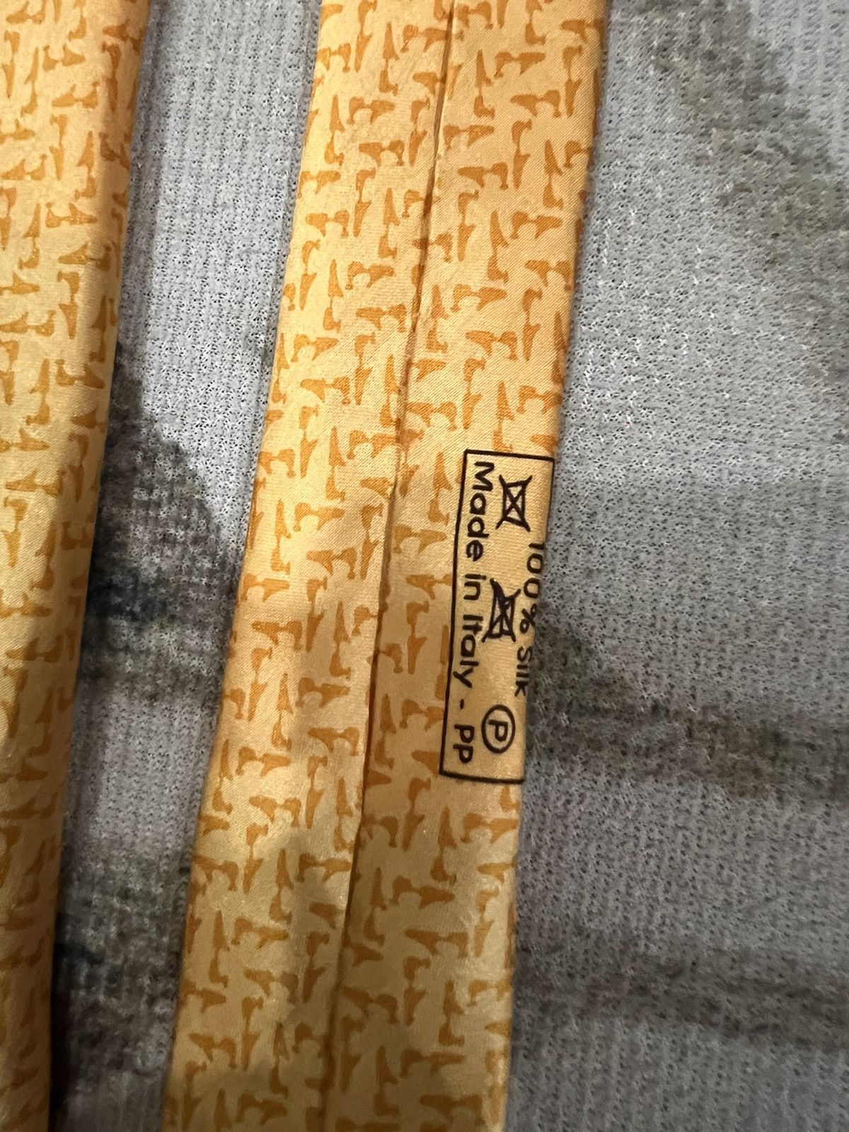 Alfred Dunhill Vintage Dunhill Silk Tie Size ONE SIZE - 6 Thumbnail