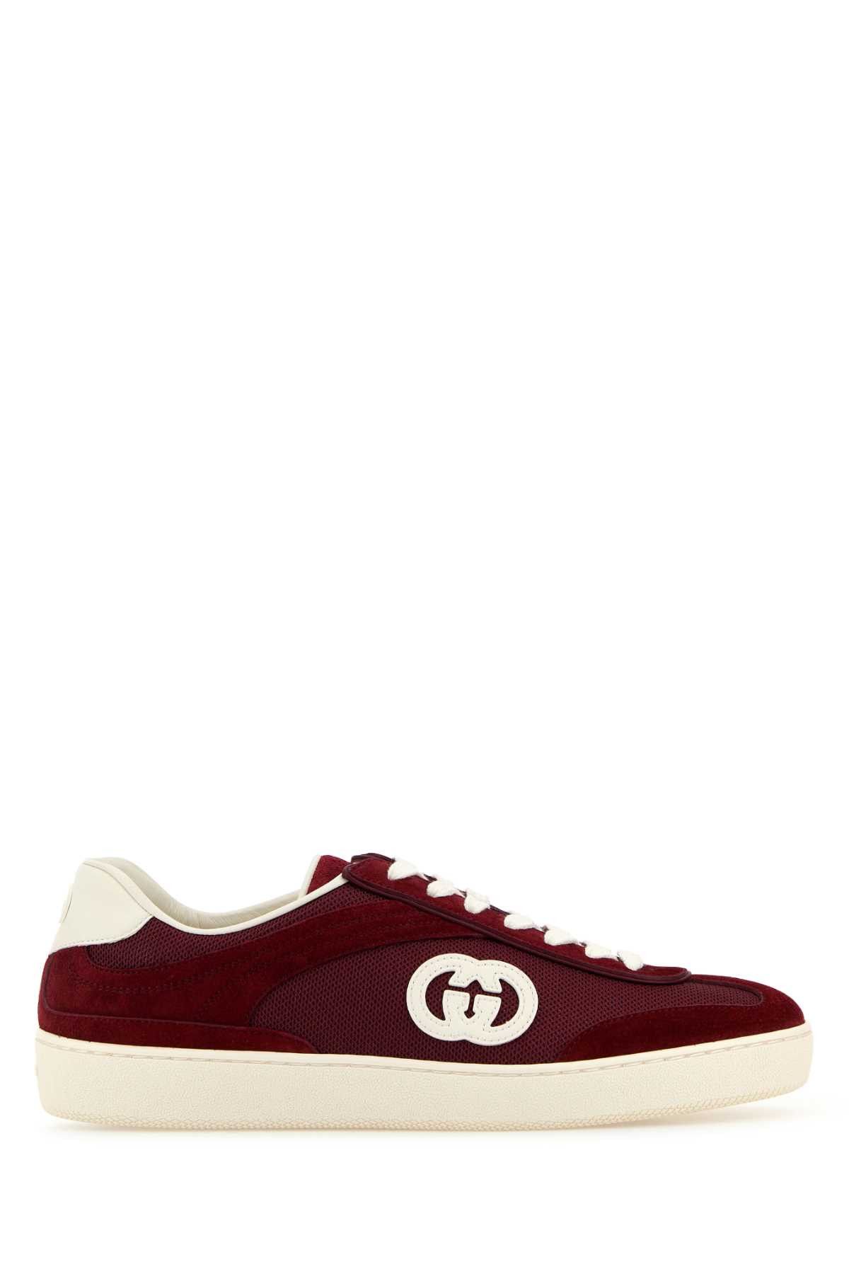 スニーカー GUCCI CAPPUCCINO FABRIC AND SUEDE SNEAKERS Gucci Cappuccino Fabric And Suede Sneakers | Grailed