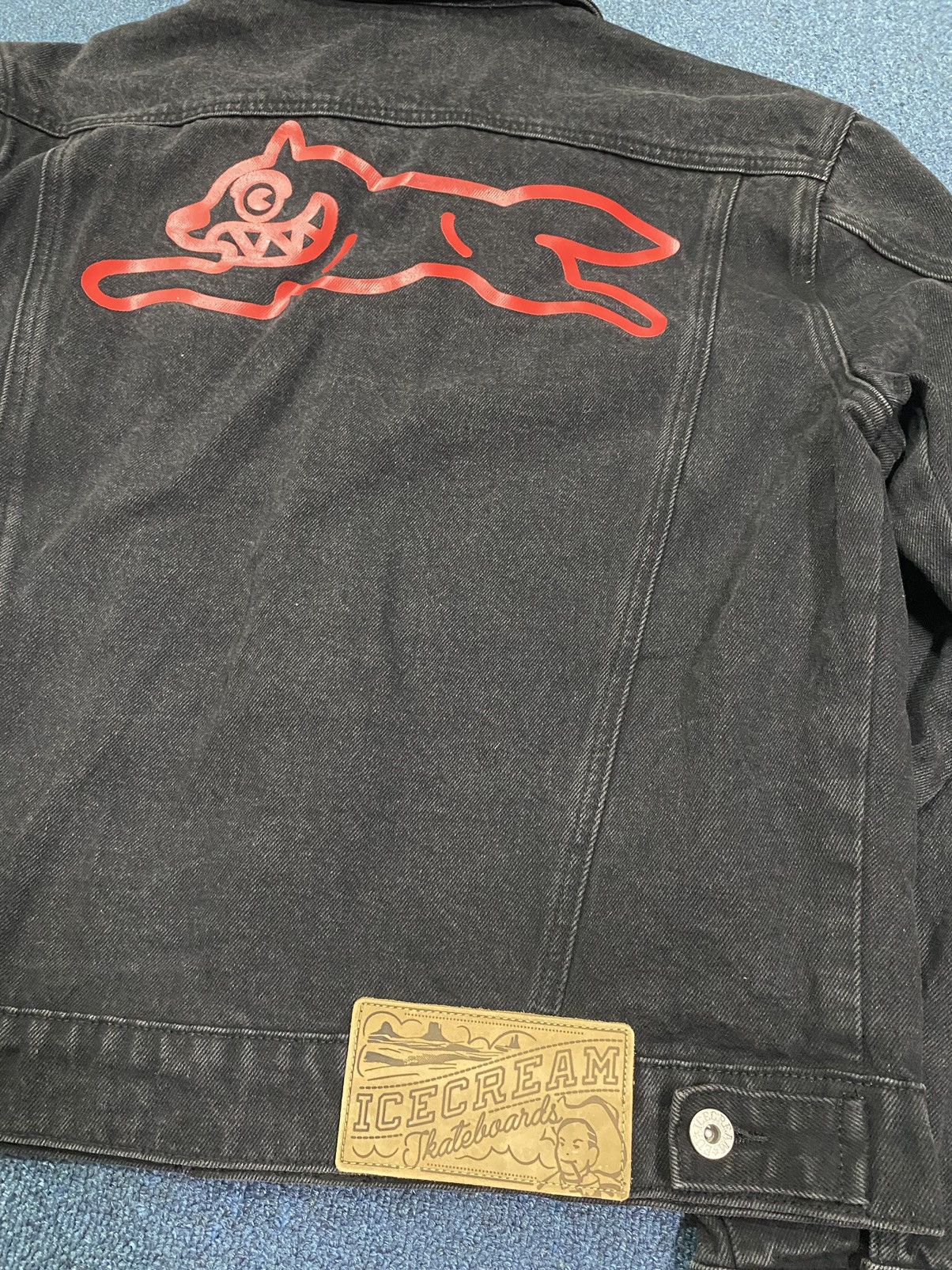 Icecream ICECREAM BBC RUNNING DOG DENIM JACKET Size US L / EU 52-54 / 3 - 5 Thumbnail