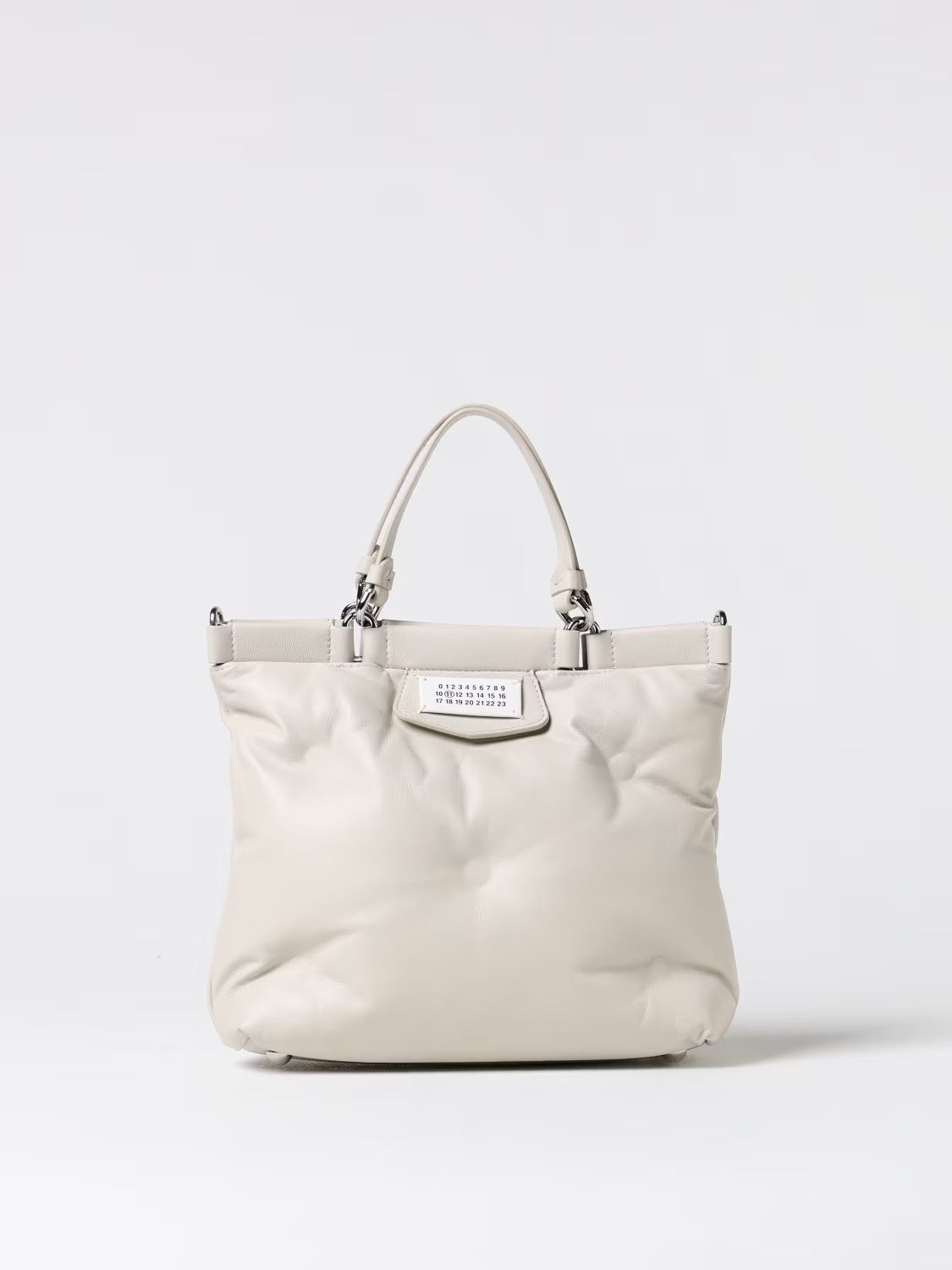 Maison Margiela o1w1db10825 Size: OS / Quilted-effect Tote Bag in Beige Size ONE SIZE - 1 Preview