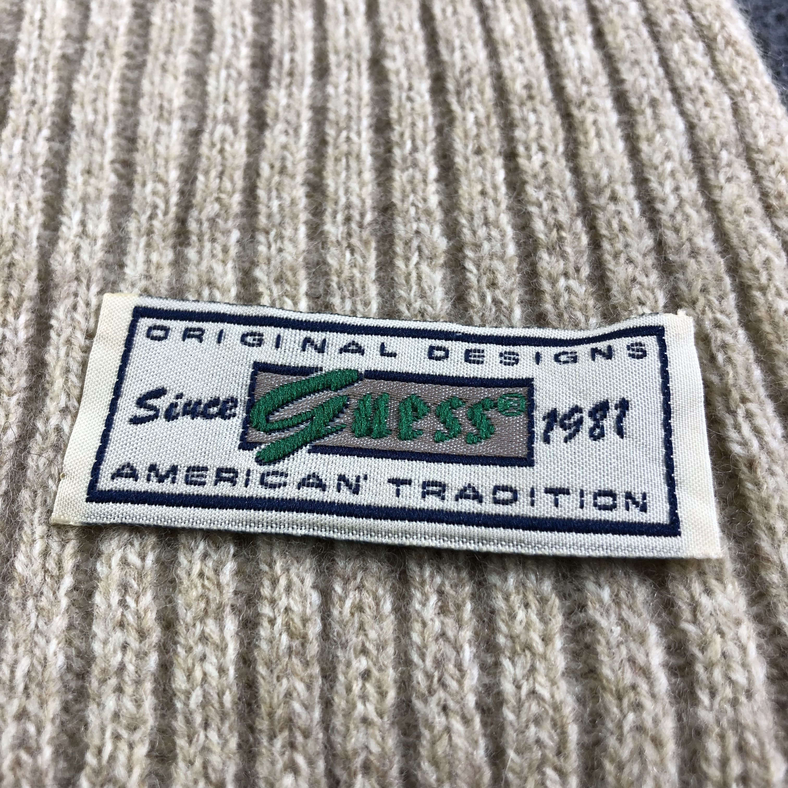 Guess Guess Pleated Wool Scarf Muffler V1997 Size ONE SIZE - 4 Thumbnail