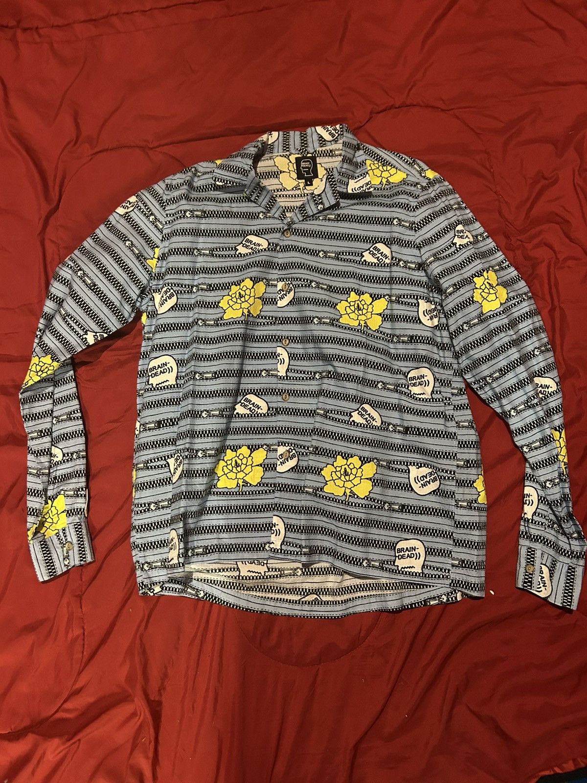 Brain Dead Brain Dead Long sleeve Button Up Size US L / EU 52-54 / 3 - 1 Thumbnail