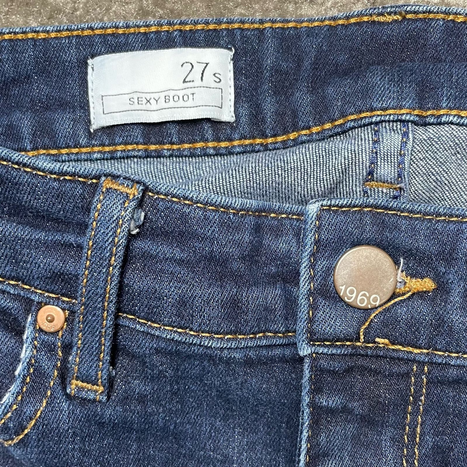 Other 1969 Denim Sexy Boot Jeans Size 27" / US 4 / IT 40 - 3 Thumbnail