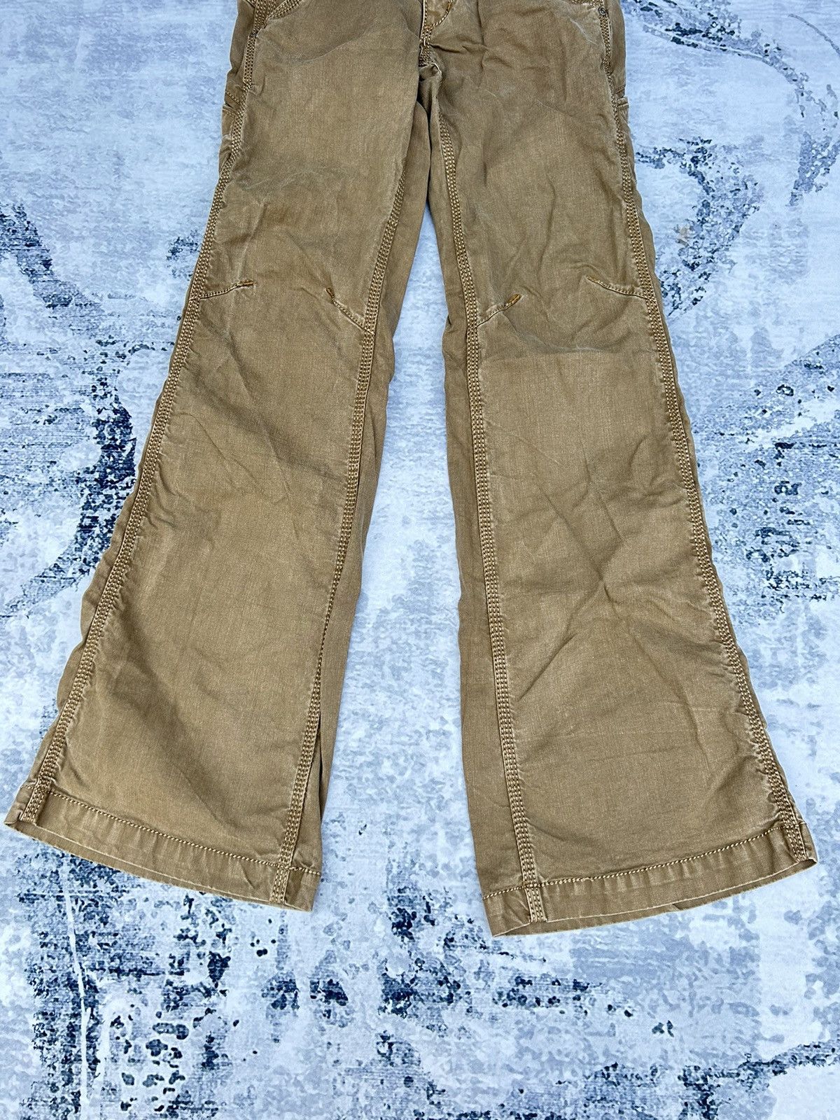 Japanese Brand Super Flared Flamingo Firm Pants Size 27" / US 4 / IT 40 - 7 Thumbnail