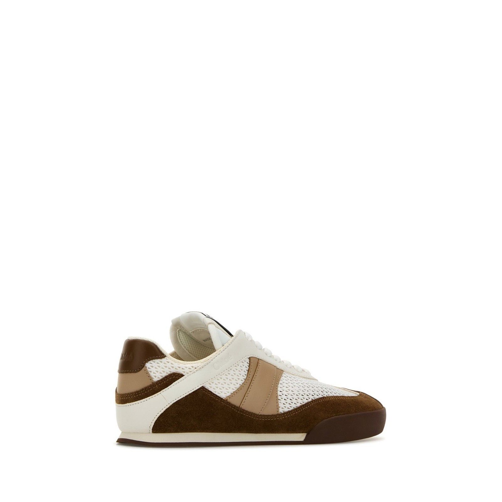 Chloe Chloe Kick Multicolor Mesh Leather Brown Sneakers New & Auth Size US 11 / IT 41 - 3 Thumbnail