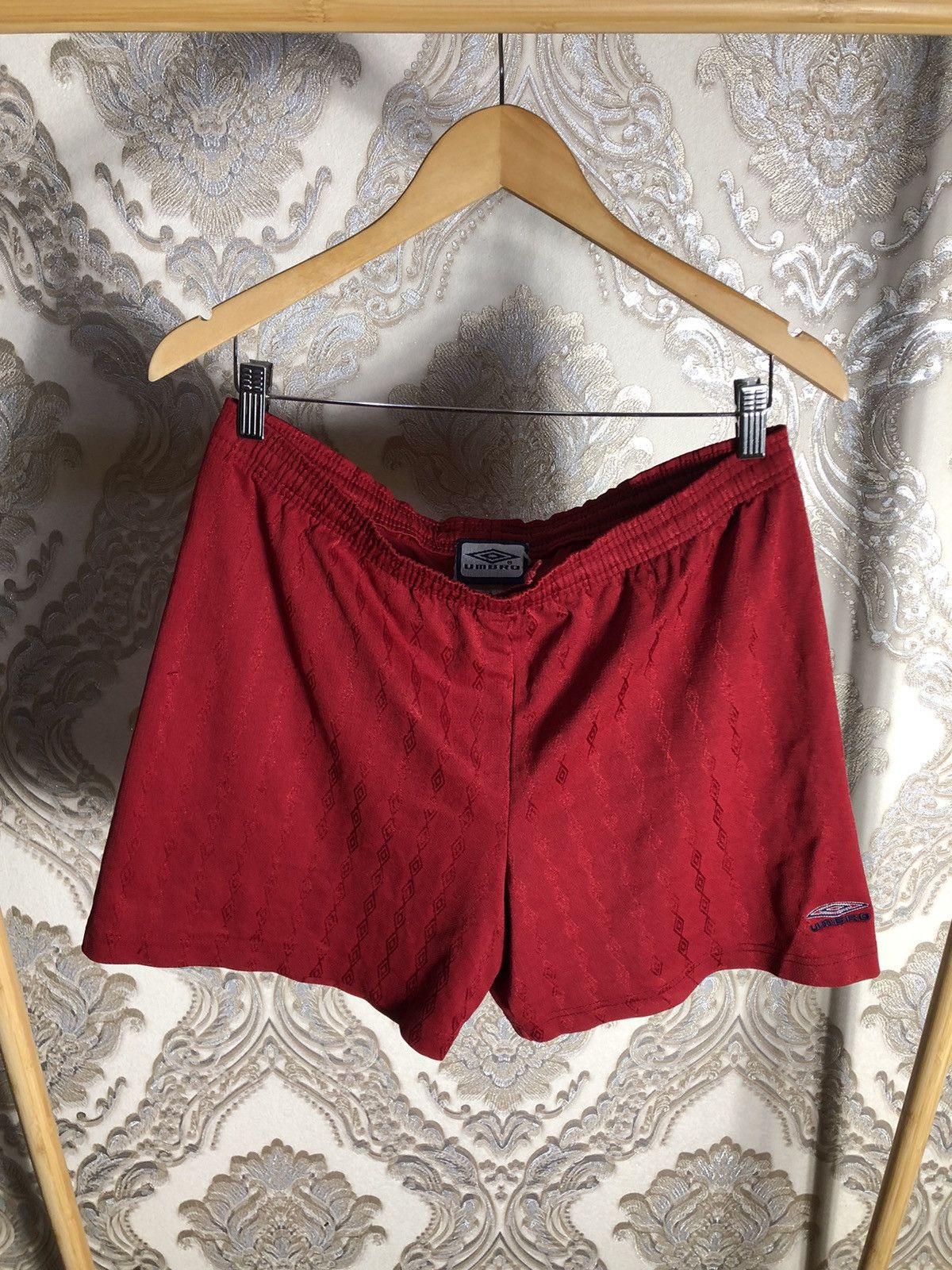 Umbro × Vintage VERY RARE UMBRO FC MANCHESTER ENGLAND SOCCER SHORTS BLOKE Size ONE SIZE - 2 Thumbnail