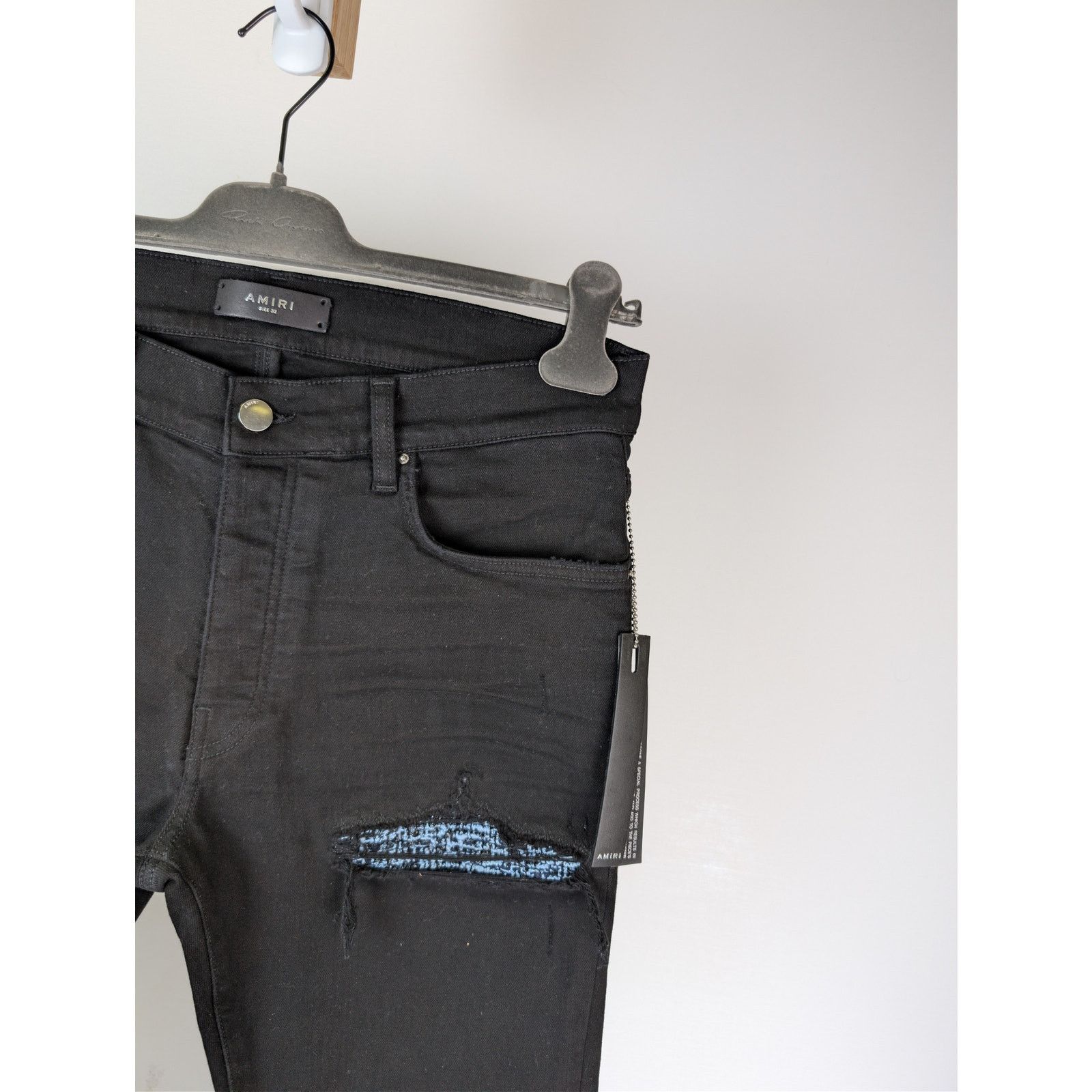 Amiri o1rshd1 Boucle Mx1 Jean in Black Size US 32 / EU 48 - 4 Thumbnail