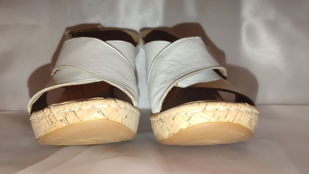 Born Born Jenni Leather Cork Platform Sandals Size 9M NWT Size US 9 / IT 39 - 5 Thumbnail