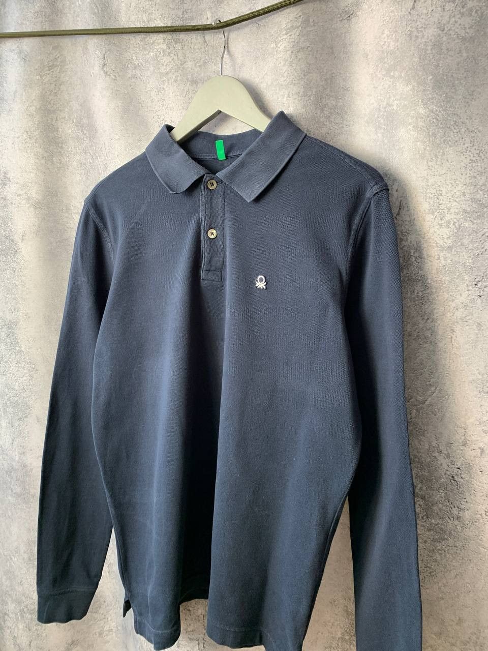 Benetton × United Colors Of Benetton United Colors Of Benneton Polo Long Sleeve Jumper Sweater Size US L / EU 52-54 / 3 - 2 Thumbnail