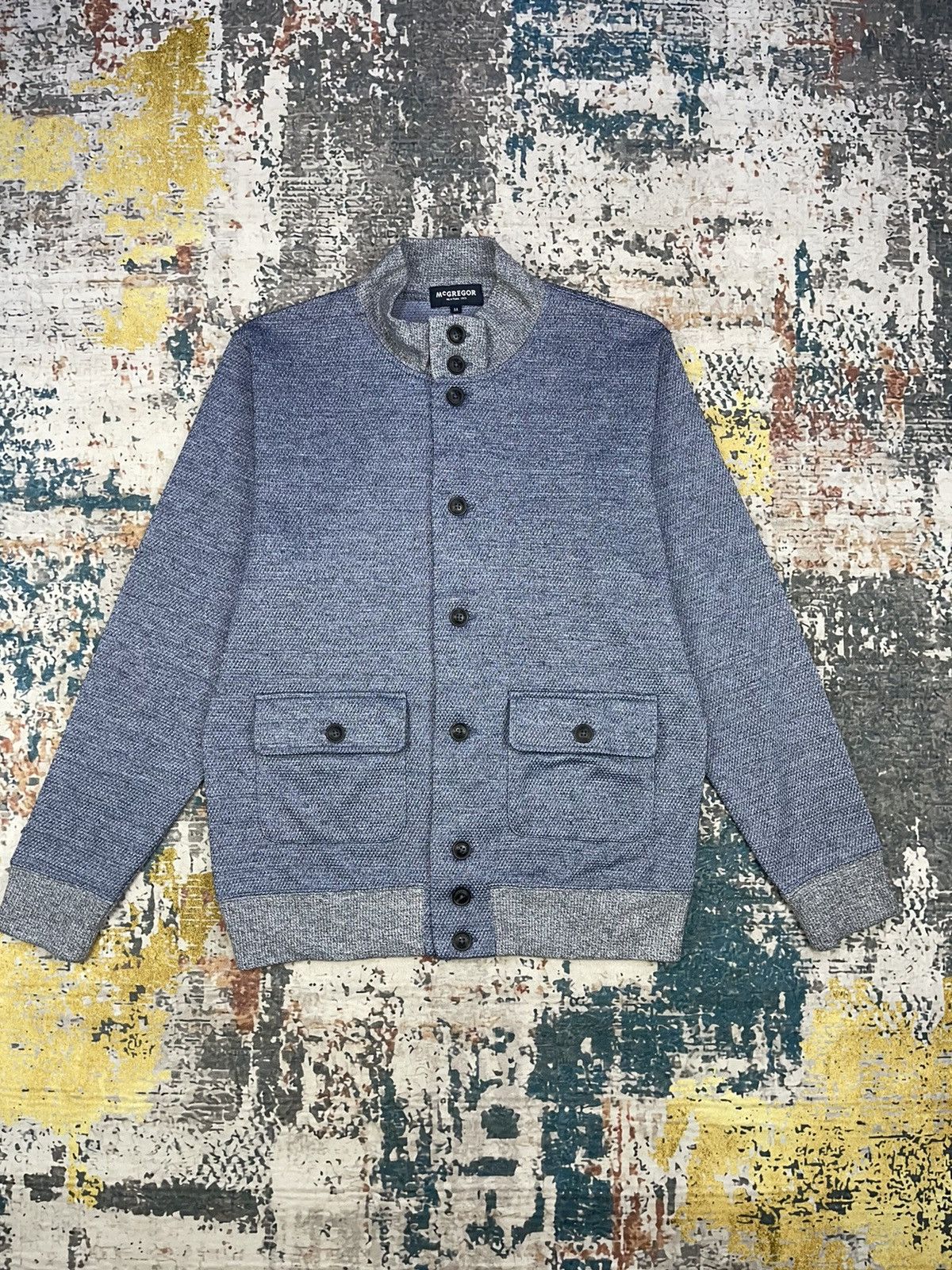 McGregor McGregor Button Up Knit Sweater Size US S / EU 44-46 / 1 - 1 Thumbnail