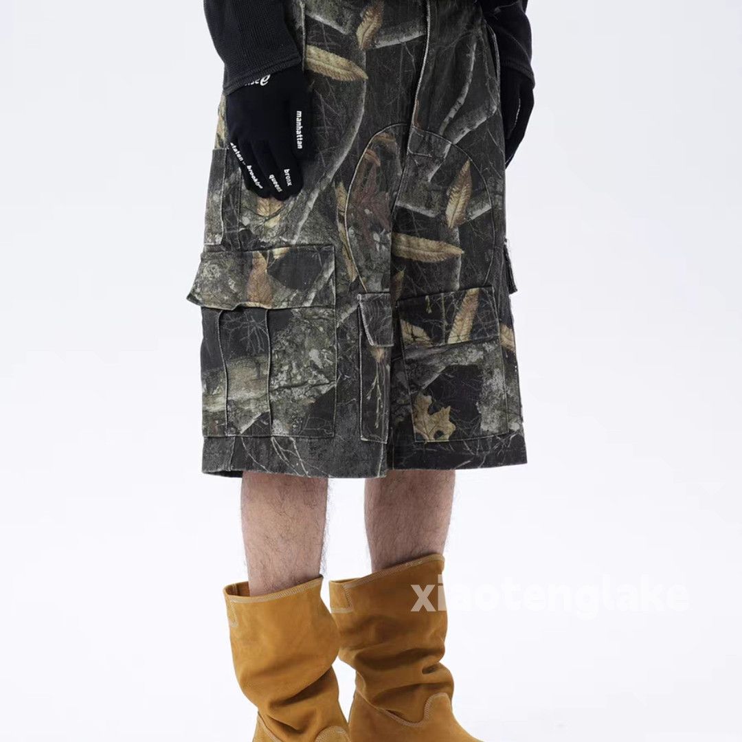 Vintage Xz utility loose baggy tactical hiking mountain shorts Size US 28 / EU 44 - 8 Thumbnail