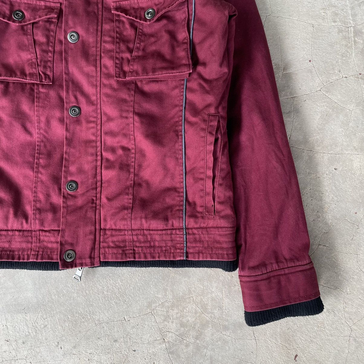 14th Addiction 🇯🇵 TESS BONO MULTIPOCKET GOTHIC PUNK LGB GOA INSPIRED JACKET Size US S / EU 44-46 / 1 - 4 Thumbnail