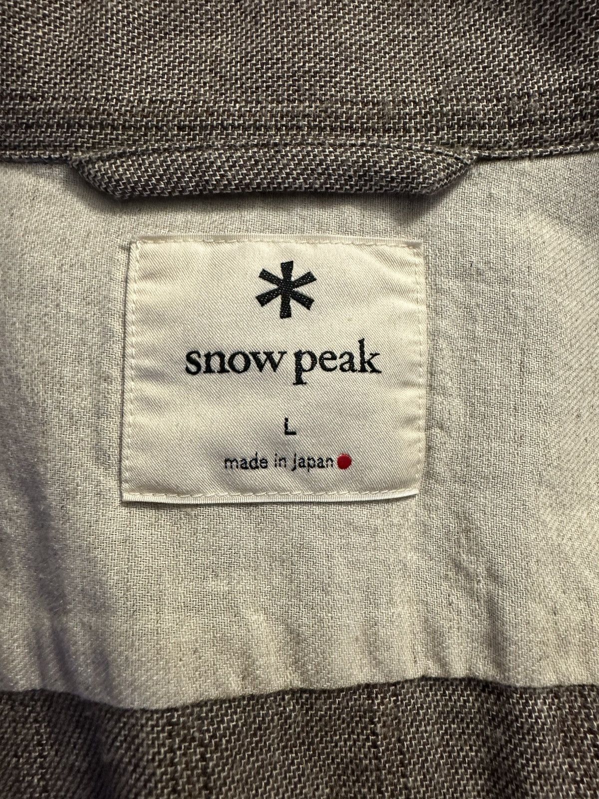 Snow Peak Snow Peak Chore Shirt/Coat Large Size US L / EU 52-54 / 3 - 5 Thumbnail