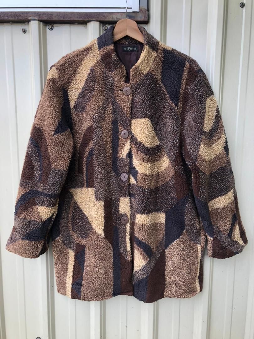 Japanese Brand × Vintage Vintage Fleece Jacket Japanese Brand Size US L / EU 52-54 / 3 - 1 Thumbnail