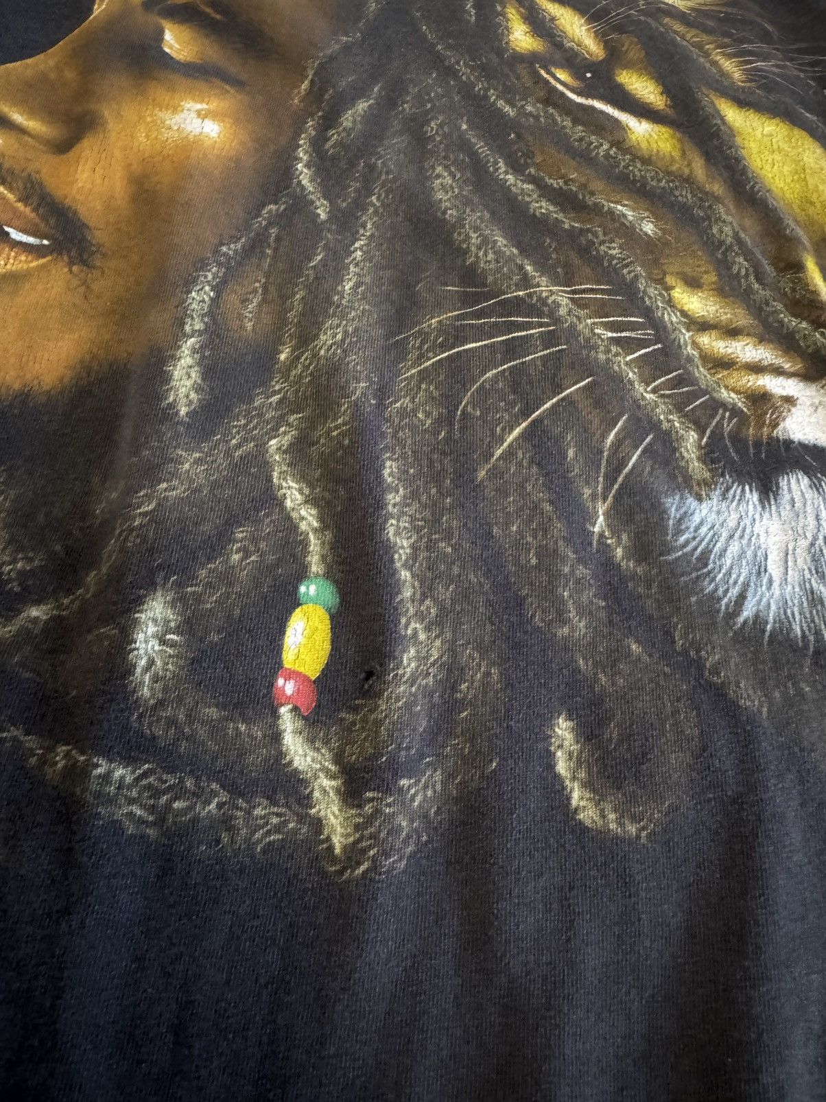 Bob Marley × Vintage Bob Marley Lion Tee Vintage Size US S / EU 44-46 / 1 - 3 Thumbnail