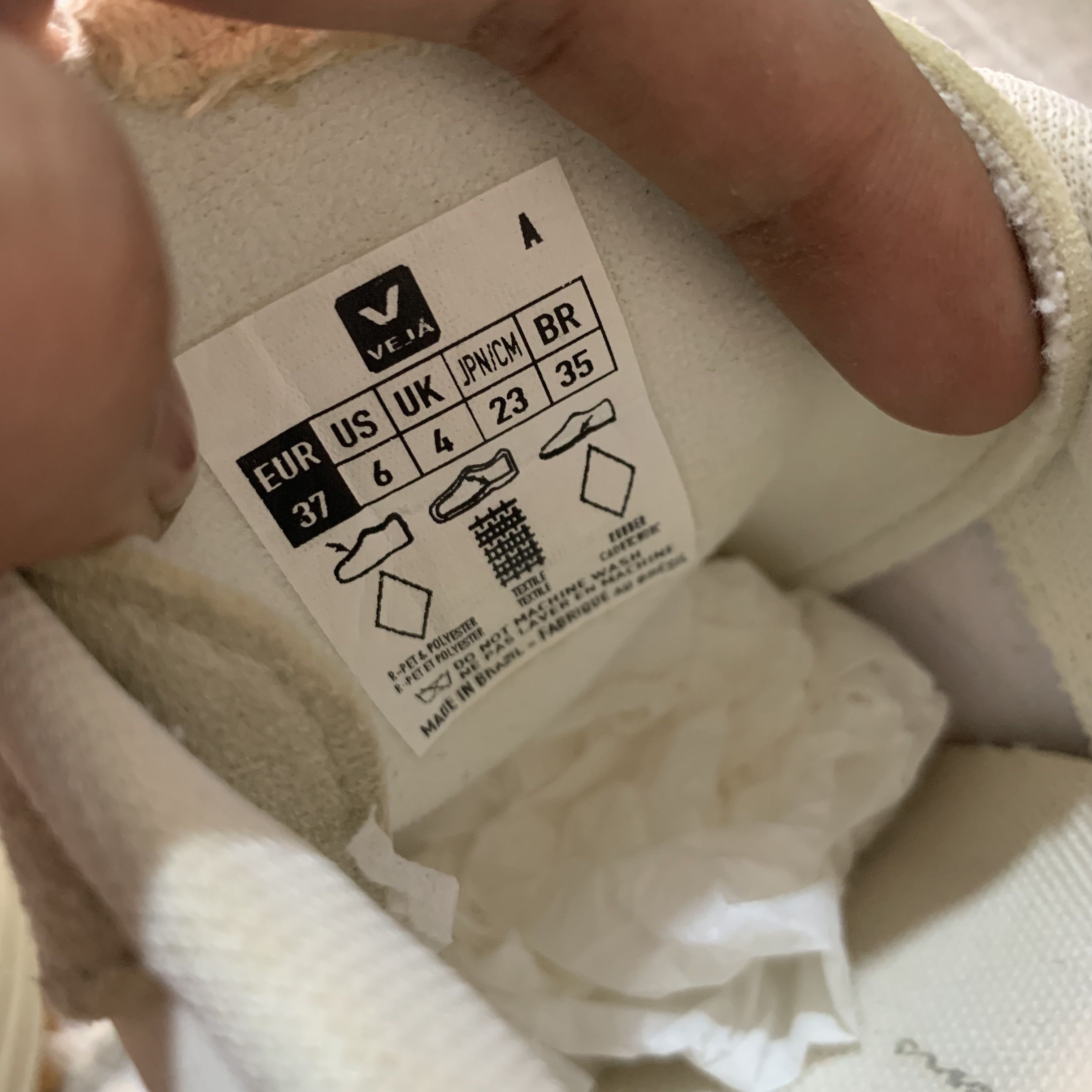 Rick Owens × Veja Veja X Rick Owens sneakers size 37/6us/4uk Size US 6 / IT 36 - 5 Thumbnail