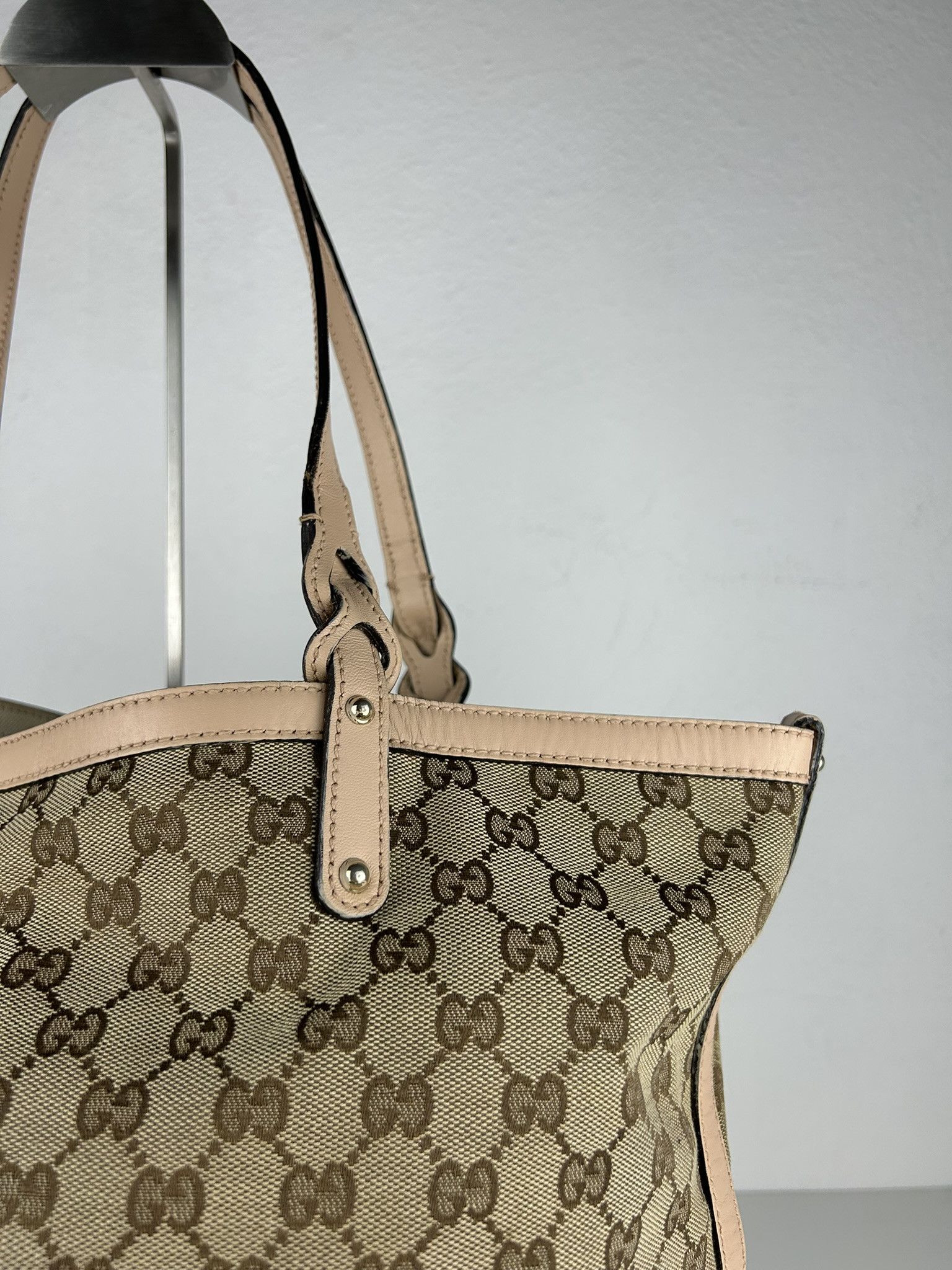 Gucci Gucci GG monogram canvas tote bag with pouch Size ONE SIZE - 8 Thumbnail