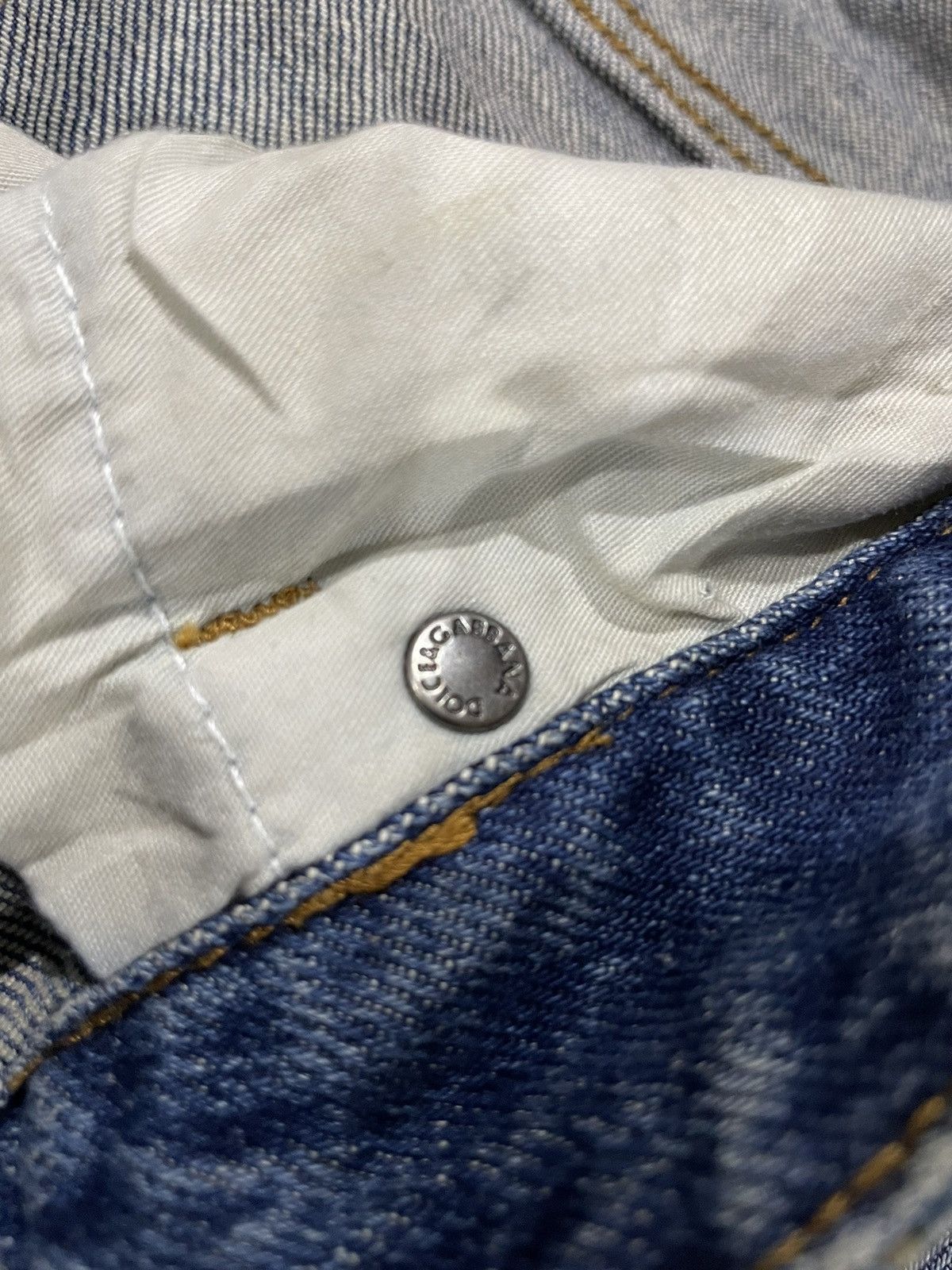 Dolce & Gabbana Designer Nice Design Japan Shasiko Boro Jeans Size US 32 / EU 48 - 24 Thumbnail