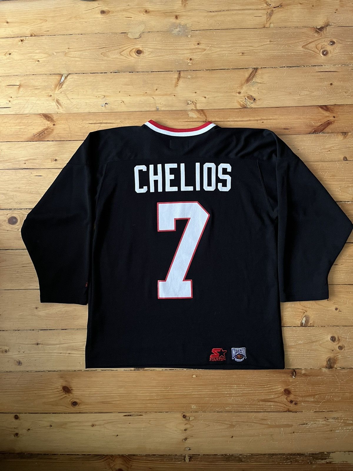 Starter Starter 80s Chicago Blackhawks legend Chris Chelios jersey Size US M / EU 48-50 / 2 - 1 Thumbnail