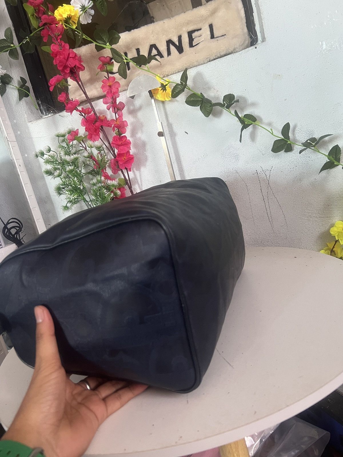 Christian Dior Monsieur × Vintage Vintage Christian Dior Boston Navy Blue Size ONE SIZE - 18 Thumbnail