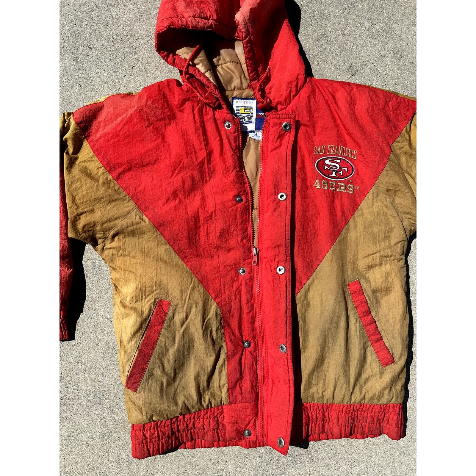 NFL 90s NFL Game Day Competitor San Francisco 49ers Jacket Size US M / EU 48-50 / 2 - 3 Thumbnail