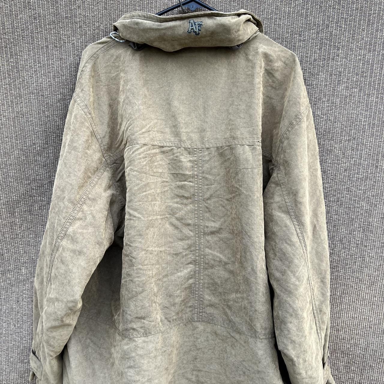 Abercrombie & Fitch ABERCROMBIE Hoodie Men’s 2XL Brown Jacket Coat Vintage Rare Size US XXL / EU 58 / 5 - 2 Thumbnail