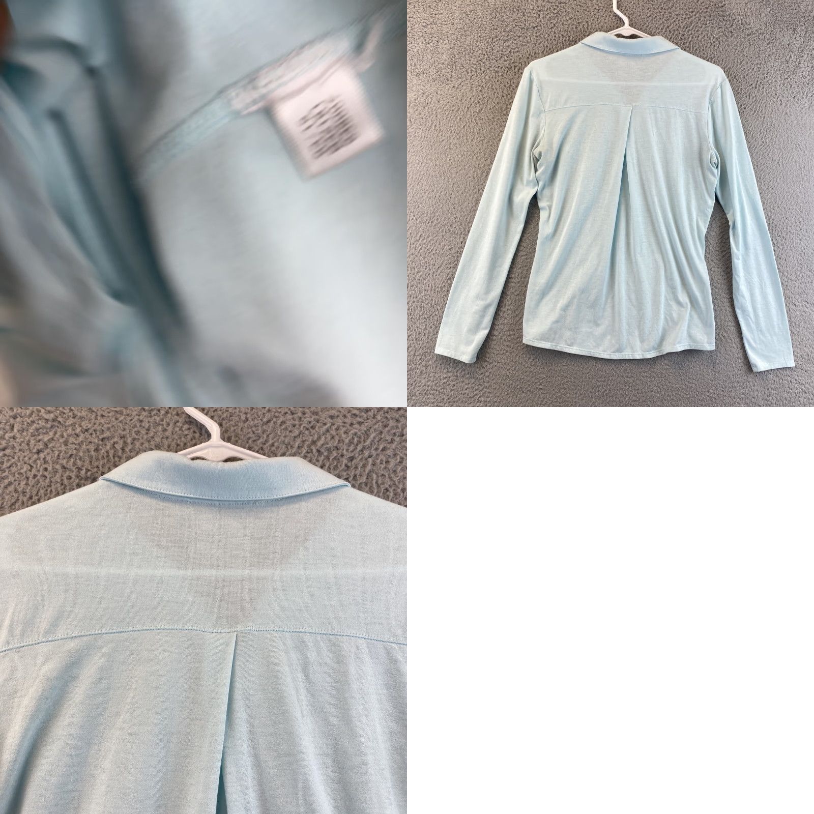 Adidas adidas Climalite Shirt Volleyball Women S Teal Long Sleeve V-Neck Pullover Activewear 80-59 Womens Size S / US 4 / IT 40 - 8 Thumbnail