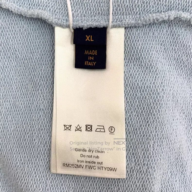 Louis Vuitton Louis Vuitton 25 Light Blue logo monogrammed embroidered c Size US XL / EU 56 / 4 - 7 Thumbnail