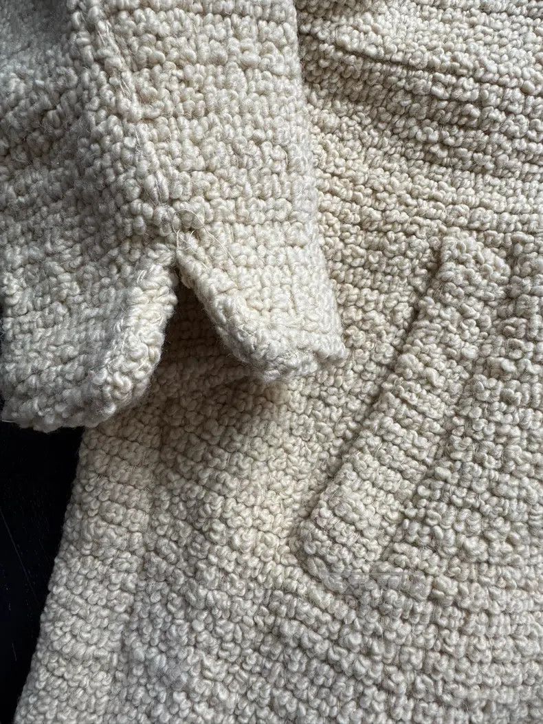 Jil Sander Jil Sander Women's wool coat Size L / US 10 / IT 46 - 7 Thumbnail
