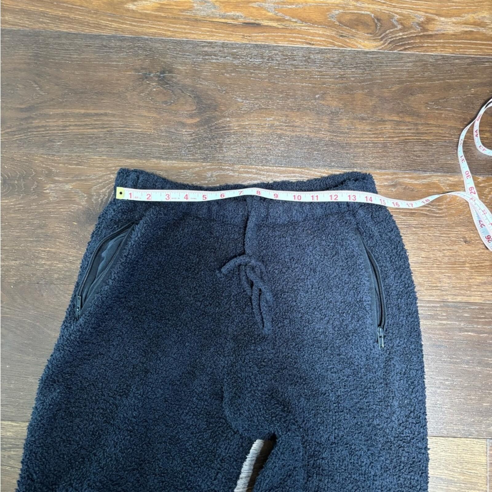 Swims SKIMS Black Cozy Track Joggers Size 32" / US 10 / IT 46 - 6 Thumbnail