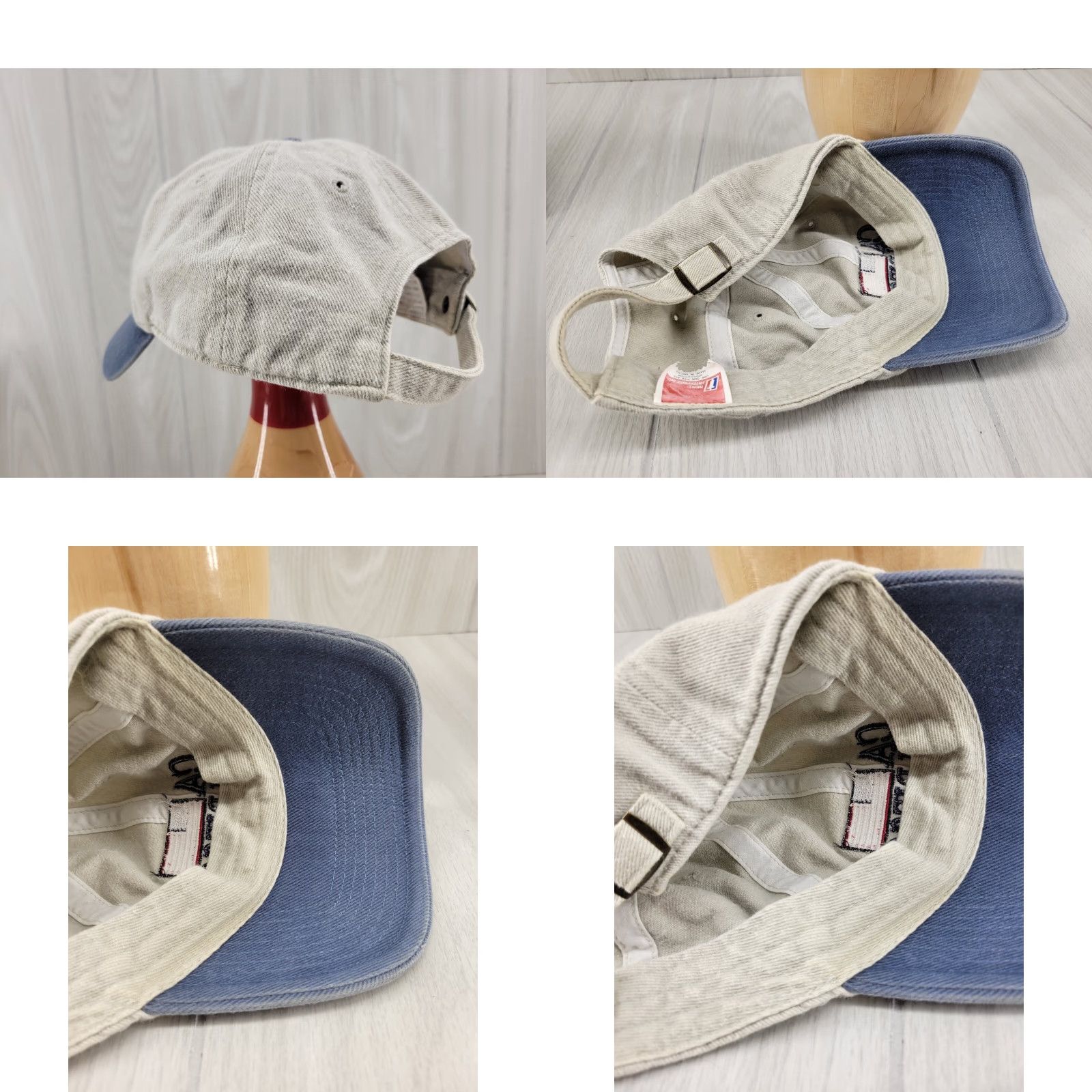Vintage VINTAGE San Diego CA Cap Adult Adjustable Embroidered Hat USA Flag Cotton Unisex Adults Khaki Baseball Cap USA USA Flag Cap Size ONE SIZE - 8 Thumbnail