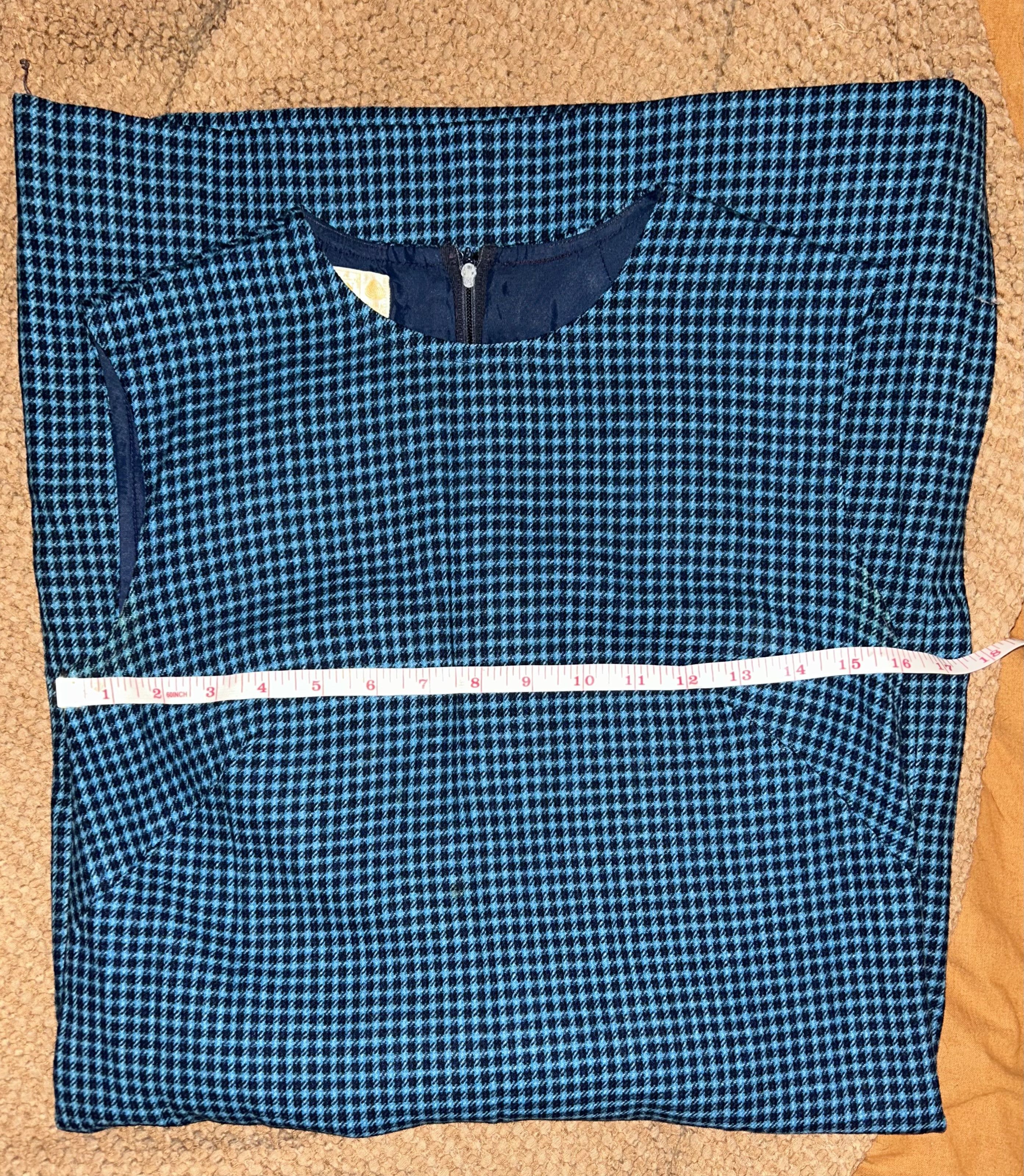 Pendleton VTG Pendleton sleeveless 100% Wool Plaid Shift dress Size M / US 6-8 / IT 42-44 - 8 Thumbnail
