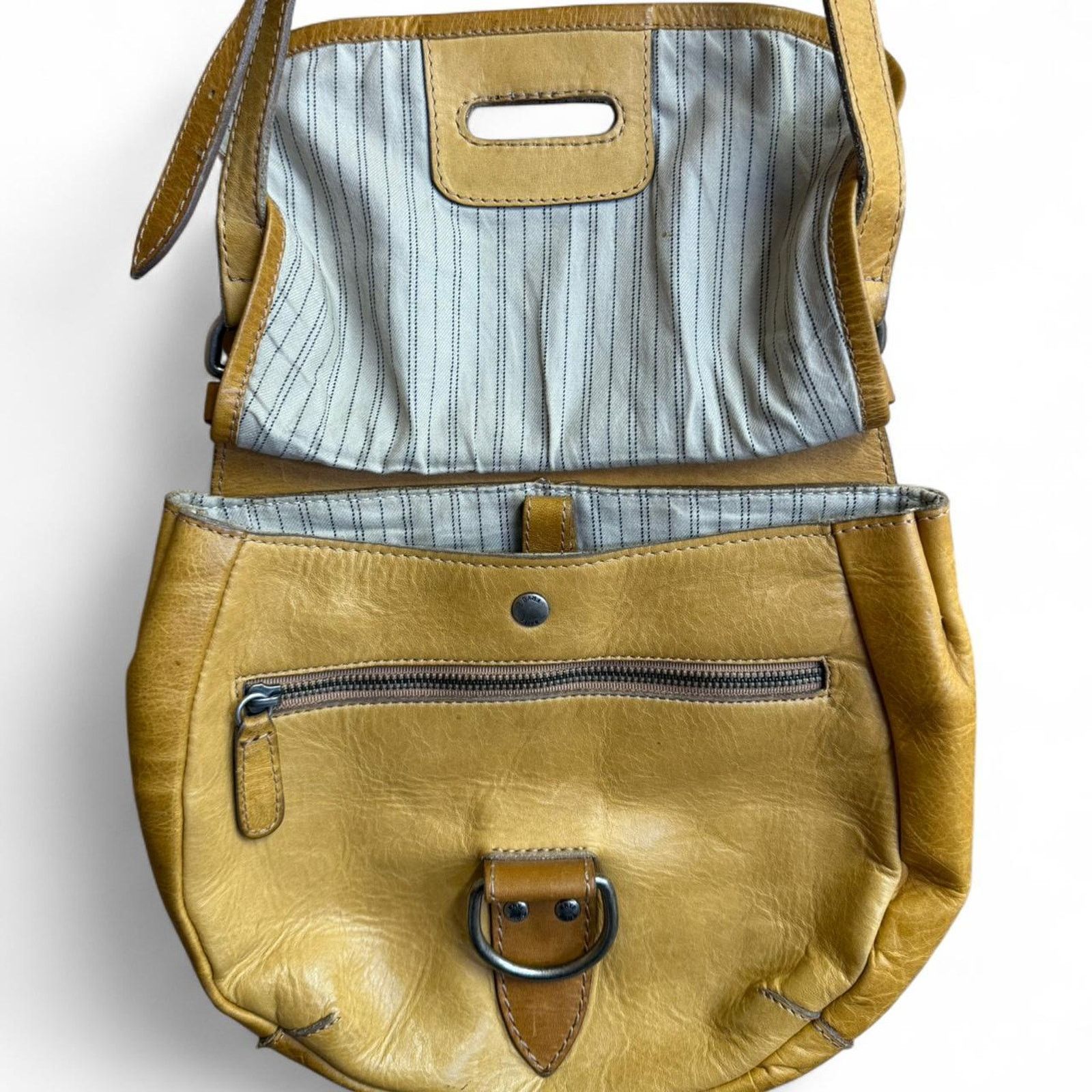 Frye Frye Lucy Leather Saddle Crossbody Bag Size ONE SIZE - 5 Thumbnail