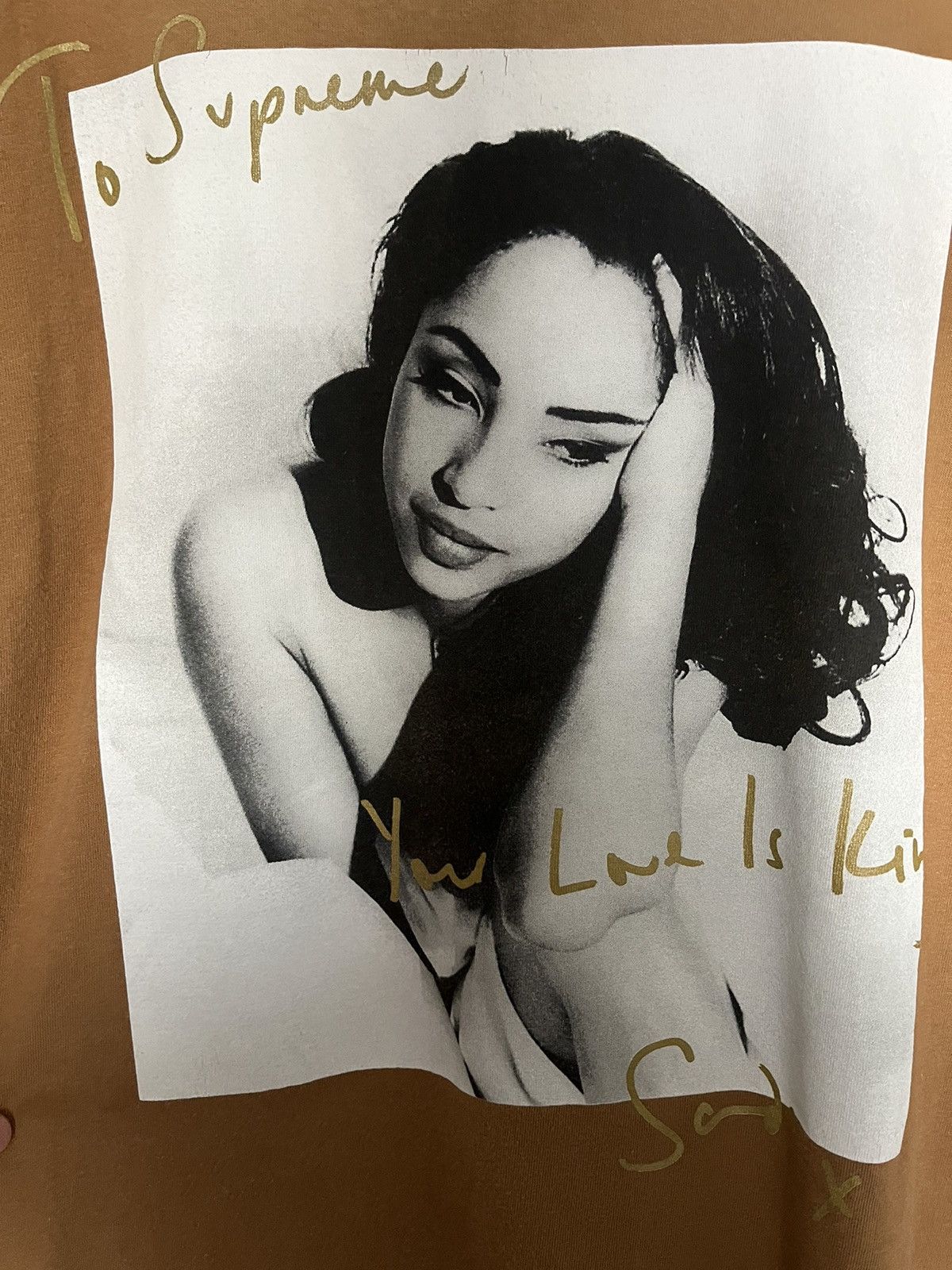 Sade t shirt supreme sales