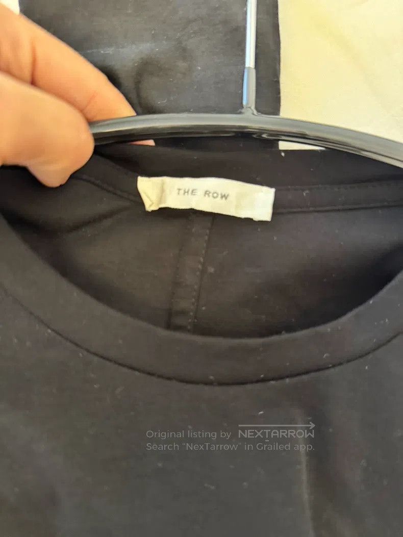 The Row The Row Black round neck and long sleeves Size S / US 4 / IT 40 - 2 Thumbnail