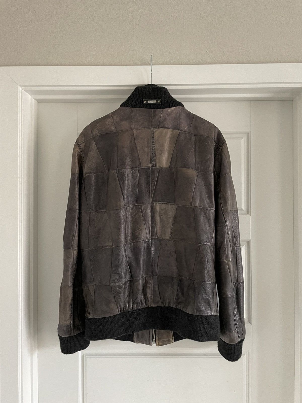 Dolce & Gabbana D&G Patchwork Leather Jacket Size US L / EU 52-54 / 3 - 2 Thumbnail