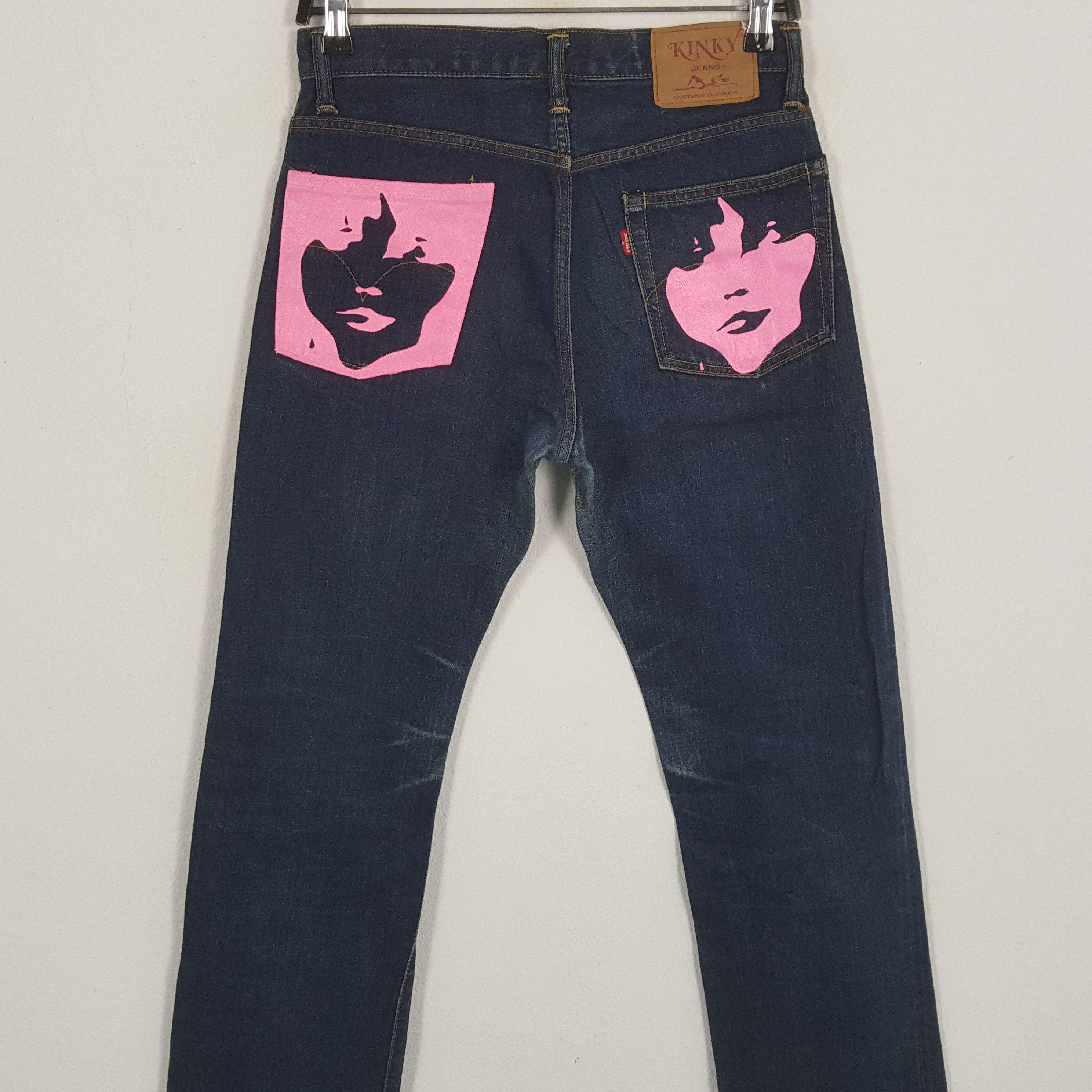 Hysteric Glamour HYSTERIC GLAMOUR Selvedge Japanese Brand Custom Art Jeans Size US 29 - 2 Thumbnail
