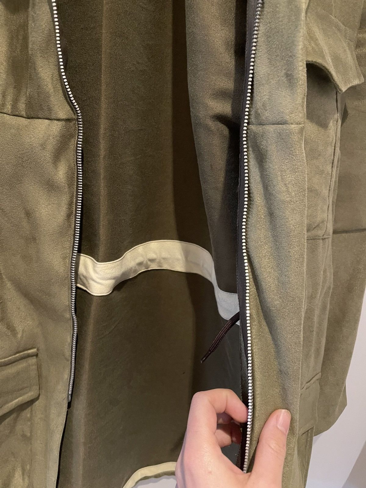 Chorley Chorley Oversized Military Synched Parka Faux Suede Size US L / EU 52-54 / 3 - 4 Thumbnail