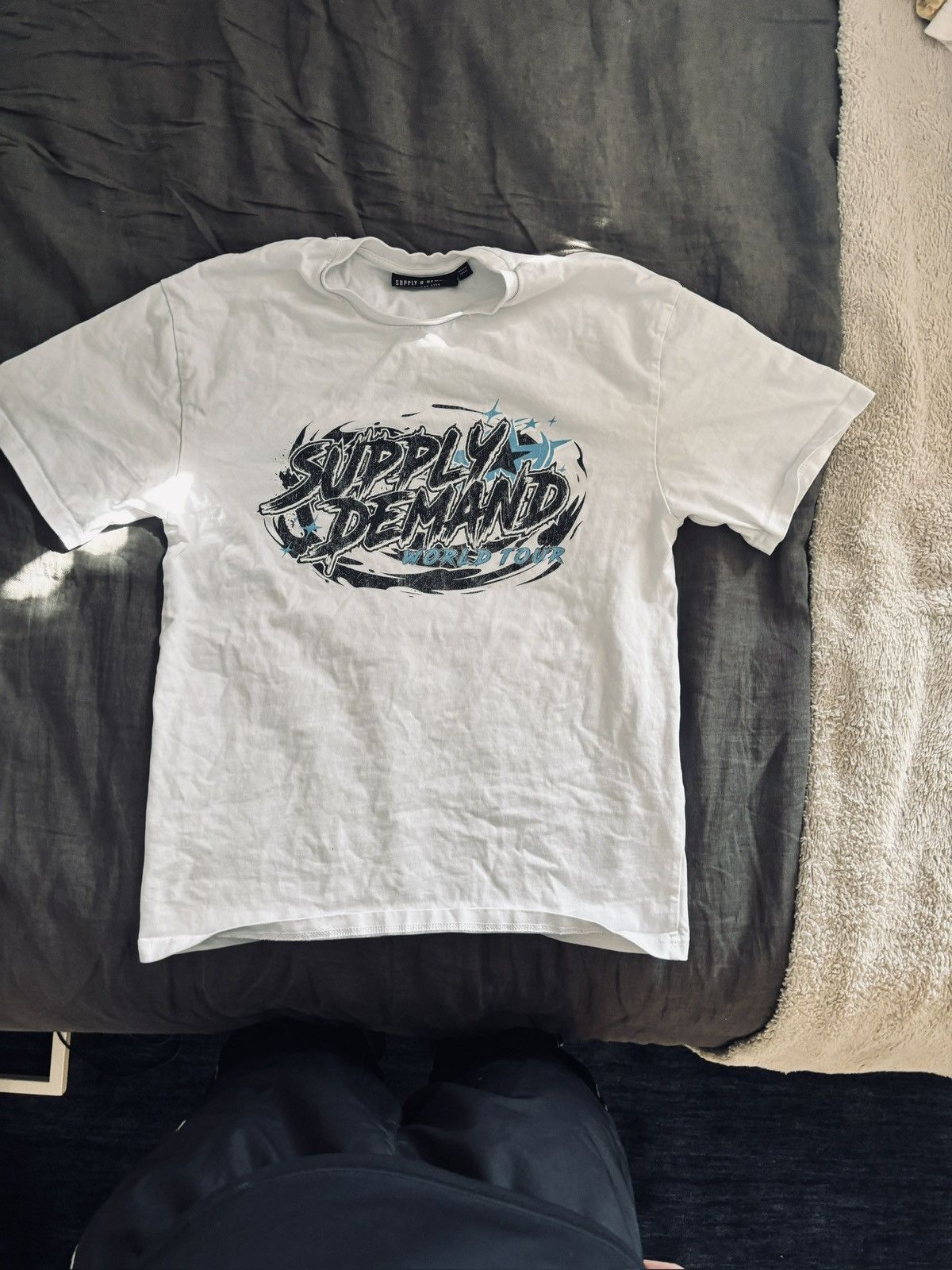 Supply & Demand Suppy and demand white tee Size US S / EU 44-46 / 1 - 1 Thumbnail