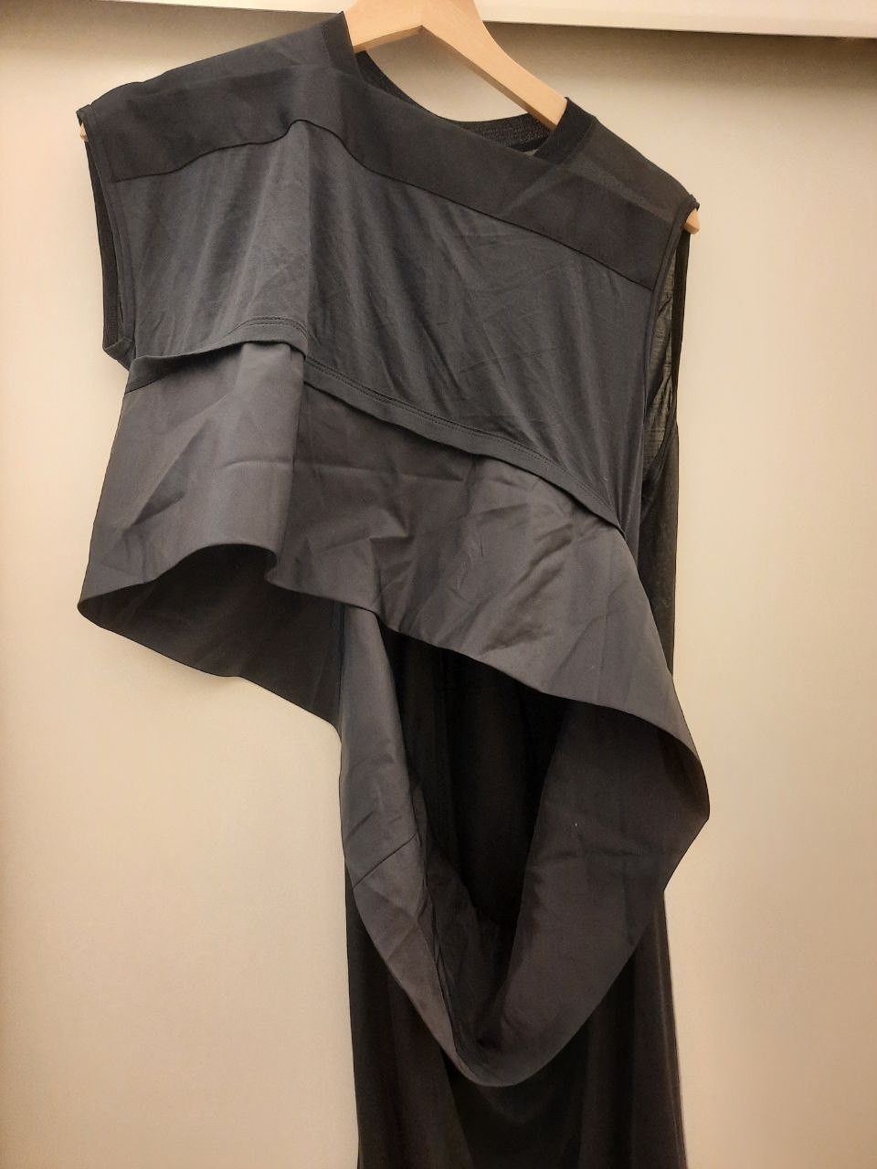 Rick Owens SS14 Vicious Draped Silk Cutout Tank Size US S / EU 44-46 / 1 - 2 Thumbnail