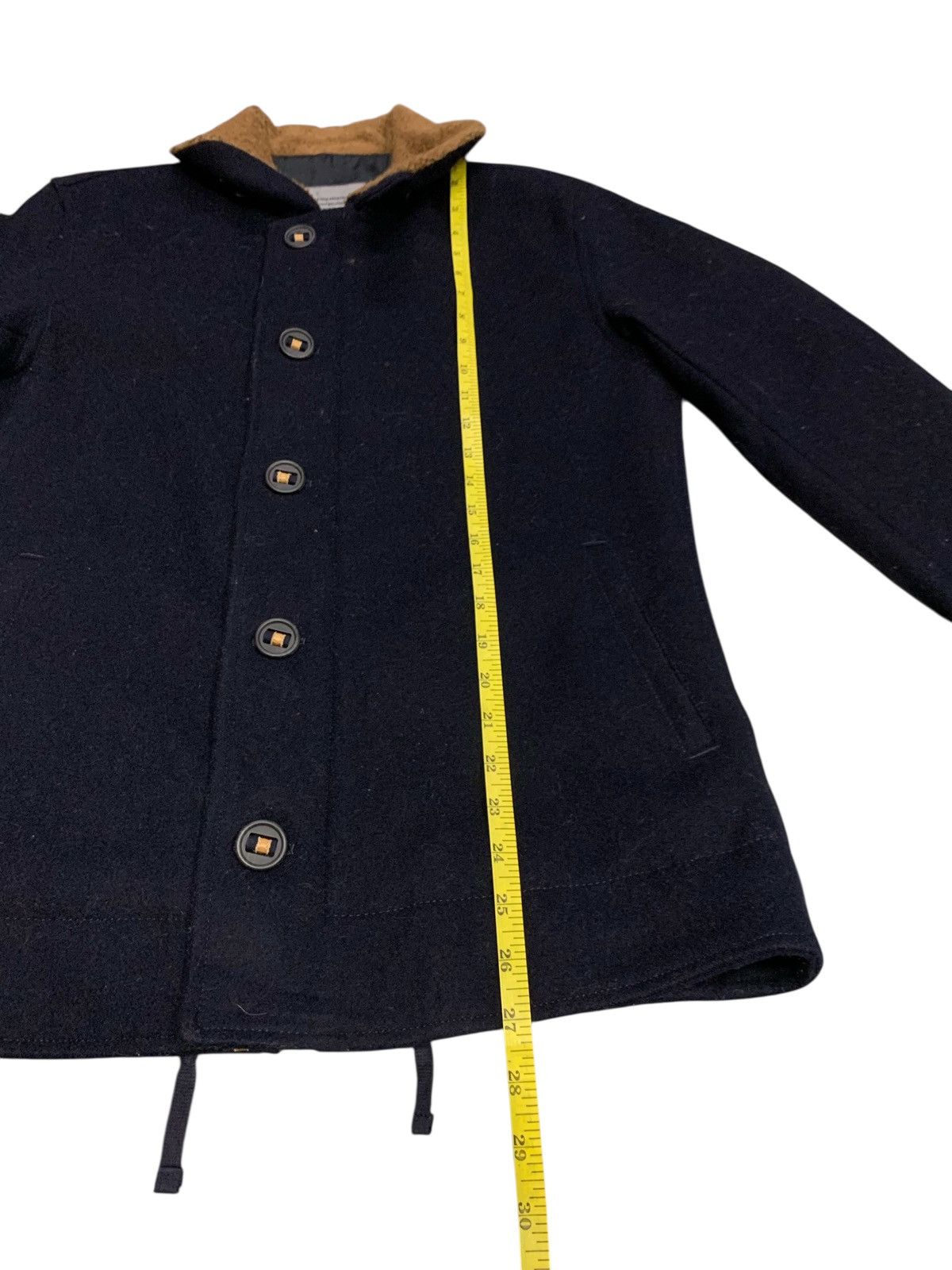 Designer × Journal Standard × Yohji Yamamoto Rare Japanese Journal Standard Zipper Down Wool Jacket Size US M / EU 48-50 / 2 - 11 Thumbnail
