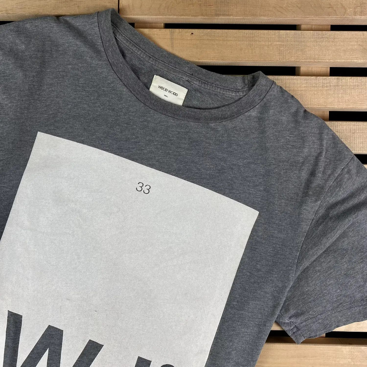 Wood Wood Mens T-Shirt Wood Wood Size S Size US S / EU 44-46 / 1 - 2 Thumbnail