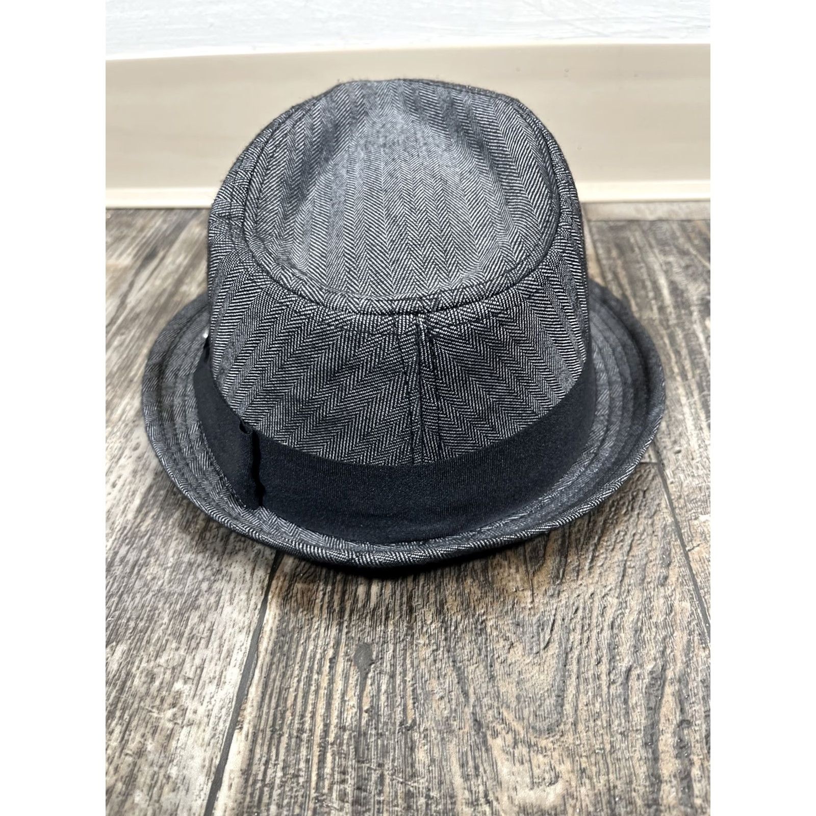 Stetson Stetson Fedora Hat Gray Cotton Blend Knit Lightweight Classic Classic Fedora Men Large / XL 23-1/4” 7-3/8 Size ONE SIZE - 3 Thumbnail
