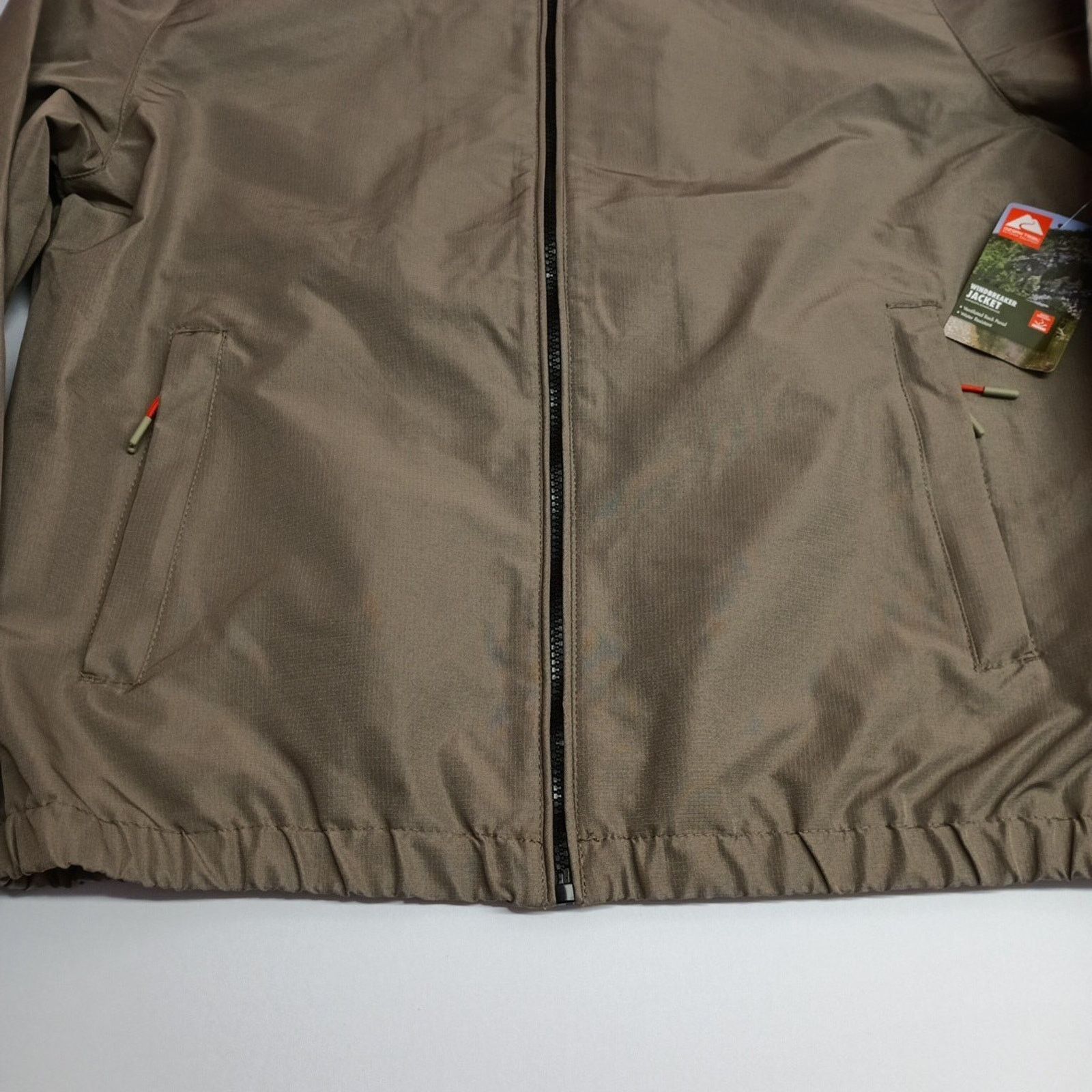 Other Ozark Trail Windbreaker Jacket Men M Taupe Falls Zip Pockets Size US M / EU 48-50 / 2 - 2 Thumbnail
